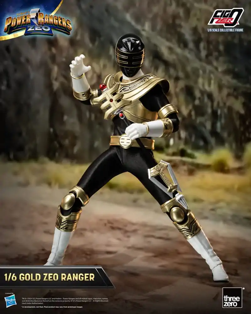 Power Rangers Zeo FigZero akcijska figura 1/6 Gold Zeo Power Ranger 30 cm fotografija proizvoda