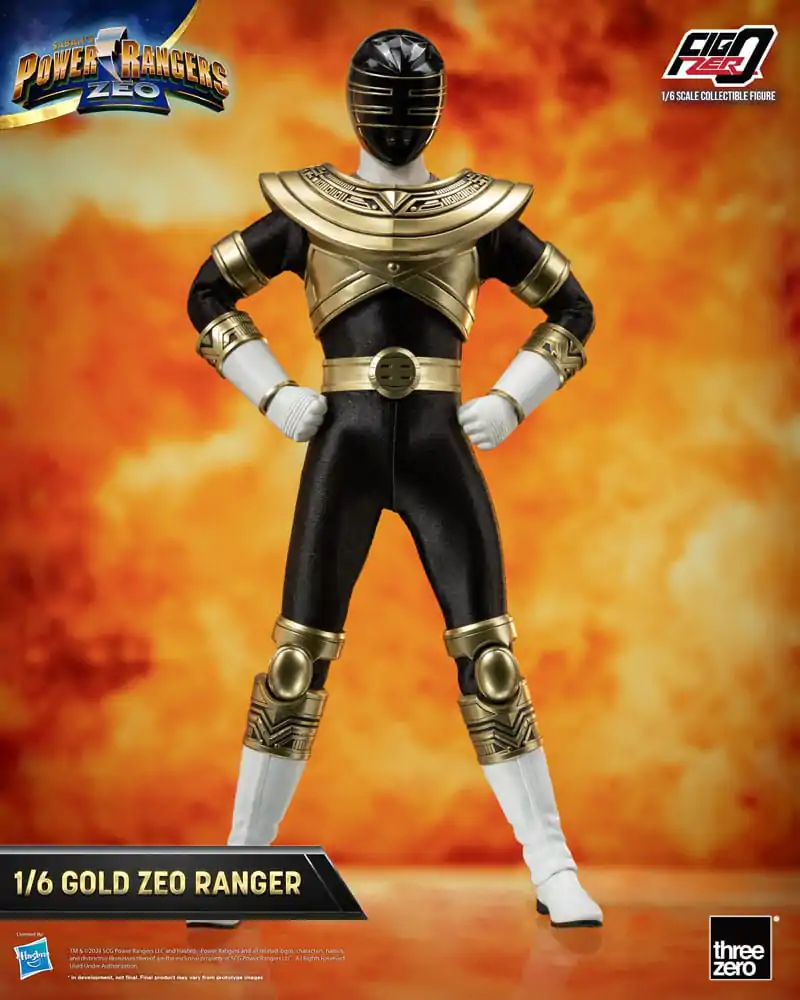 Power Rangers Zeo FigZero akcijska figura 1/6 Gold Zeo Power Ranger 30 cm fotografija proizvoda