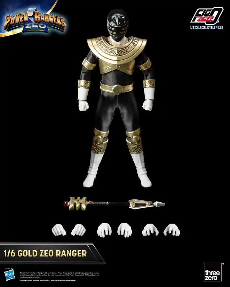 Power Rangers Zeo FigZero akcijska figura 1/6 Gold Zeo Power Ranger 30 cm fotografija proizvoda