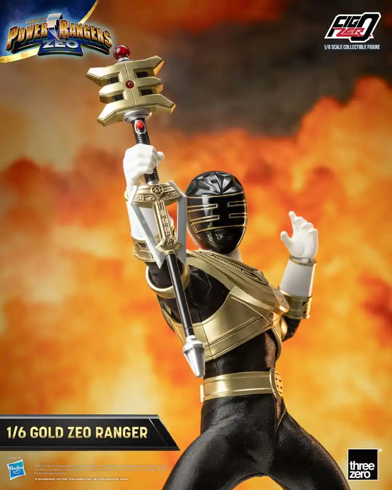 Power Rangers Zeo FigZero akcijska figura 1/6 Gold Zeo Power Ranger 30 cm fotografija proizvoda