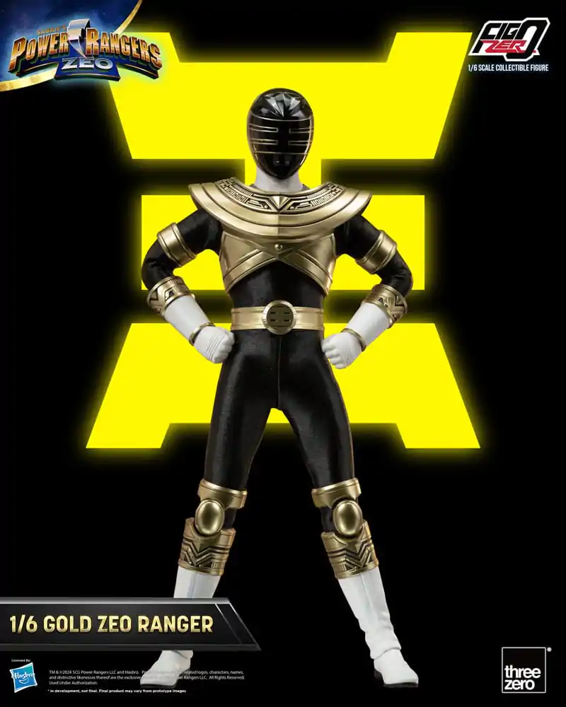 Power Rangers Zeo FigZero akcijska figura 1/6 Gold Zeo Power Ranger 30 cm fotografija proizvoda