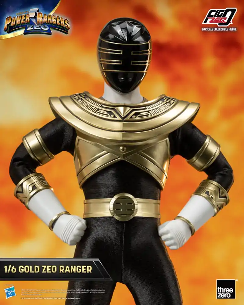 Power Rangers Zeo FigZero akcijska figura 1/6 Gold Zeo Power Ranger 30 cm fotografija proizvoda
