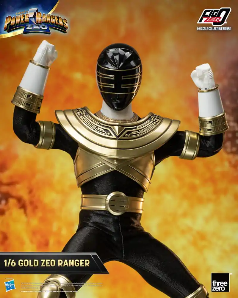 Power Rangers Zeo FigZero akcijska figura 1/6 Gold Zeo Power Ranger 30 cm fotografija proizvoda