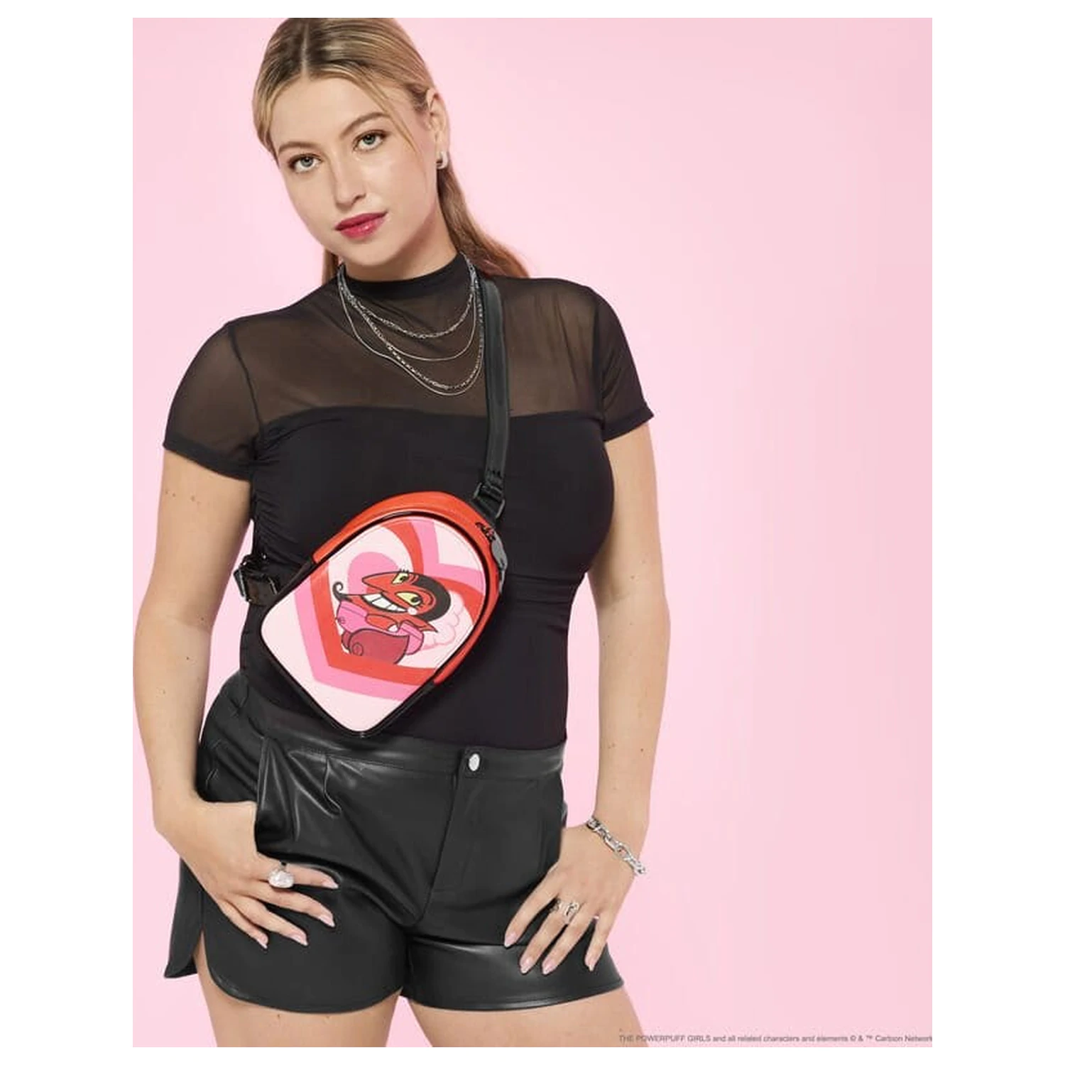 Powerpuff Girls by Loungefly torba preko ramena HIM Zlikovac fotografija proizvoda