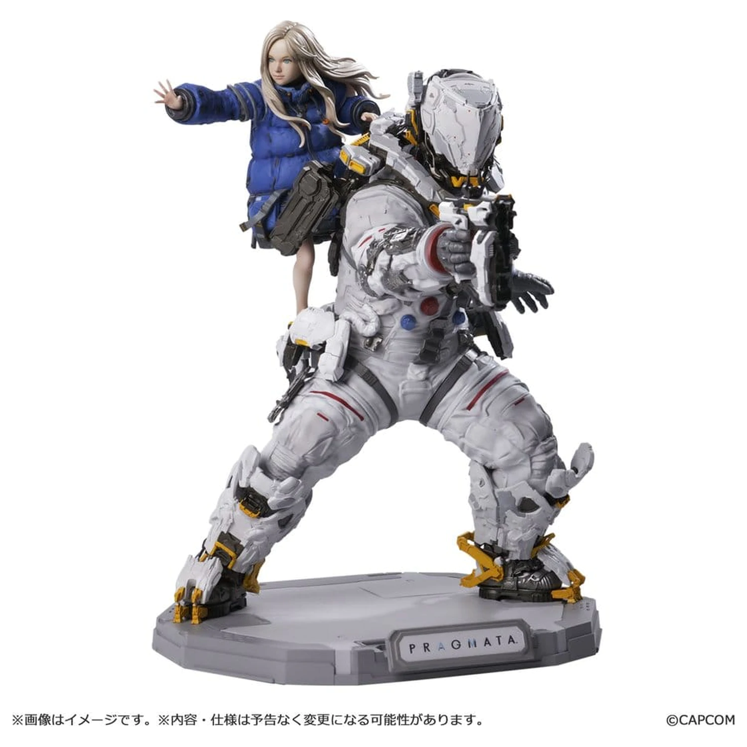 Pragmata Capcom Figure Builder Creator's Model PVC figura Hugh & Diana 28 cm fotografija proizvoda