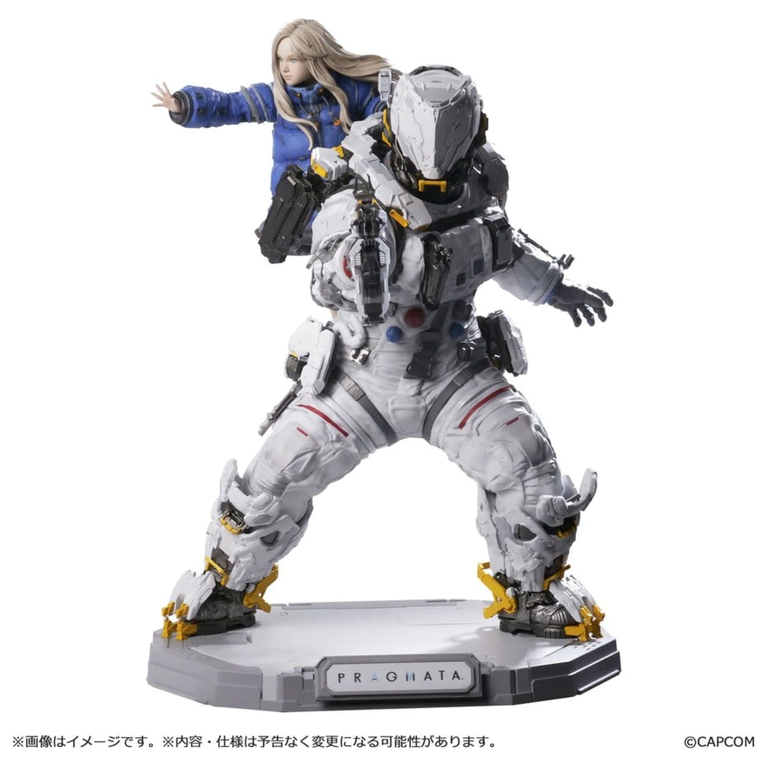 Pragmata Capcom Figure Builder Creator's Model PVC figura Hugh & Diana 28 cm fotografija proizvoda