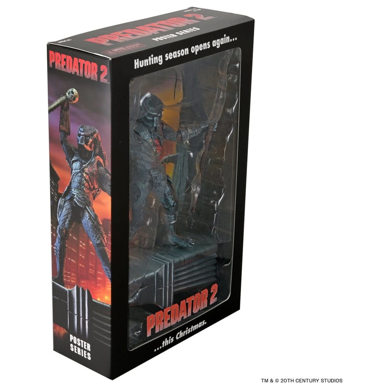 Predator 2 Action Figure City Hunter Poster Series 18 cm fotografija proizvoda