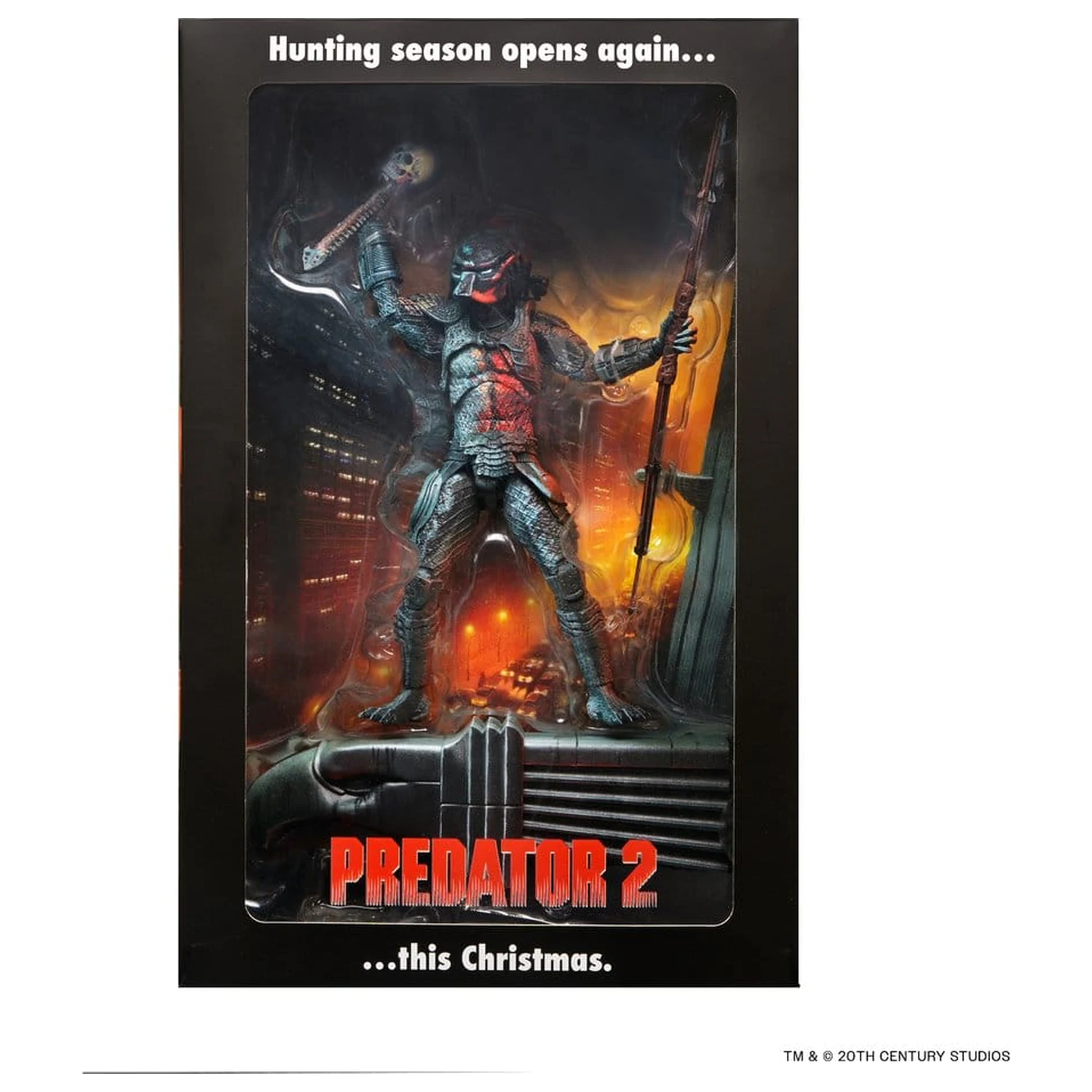 Predator 2 Action Figure City Hunter Poster Series 18 cm fotografija proizvoda