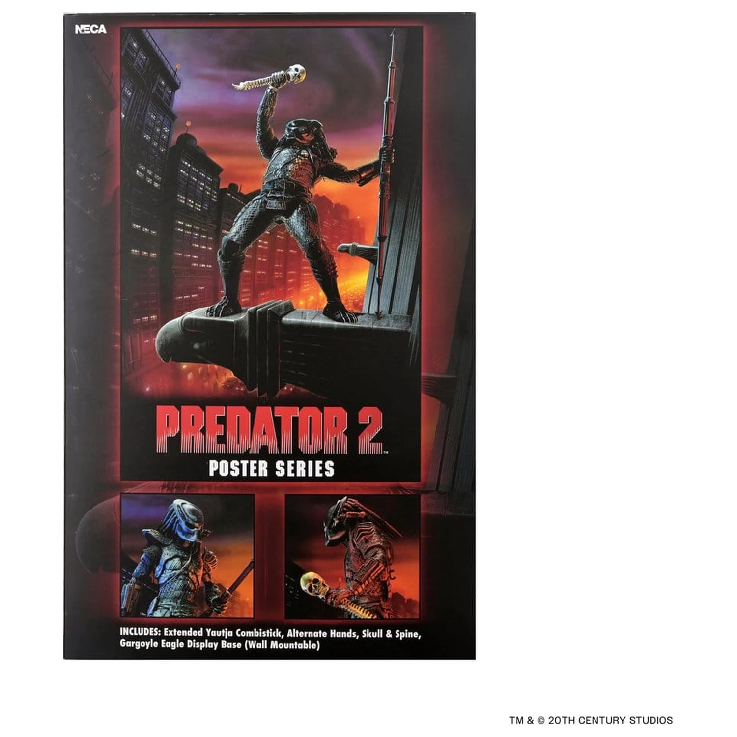 Predator 2 Action Figure City Hunter Poster Series 18 cm fotografija proizvoda