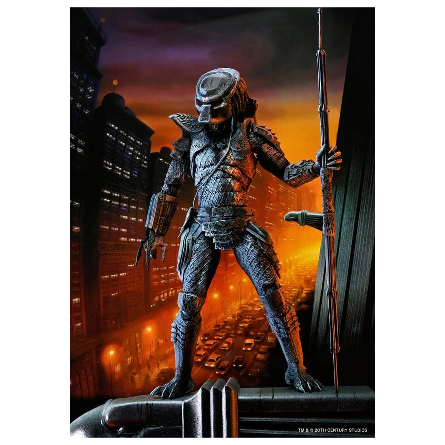 Predator 2 Action Figure City Hunter Poster Series 18 cm fotografija proizvoda