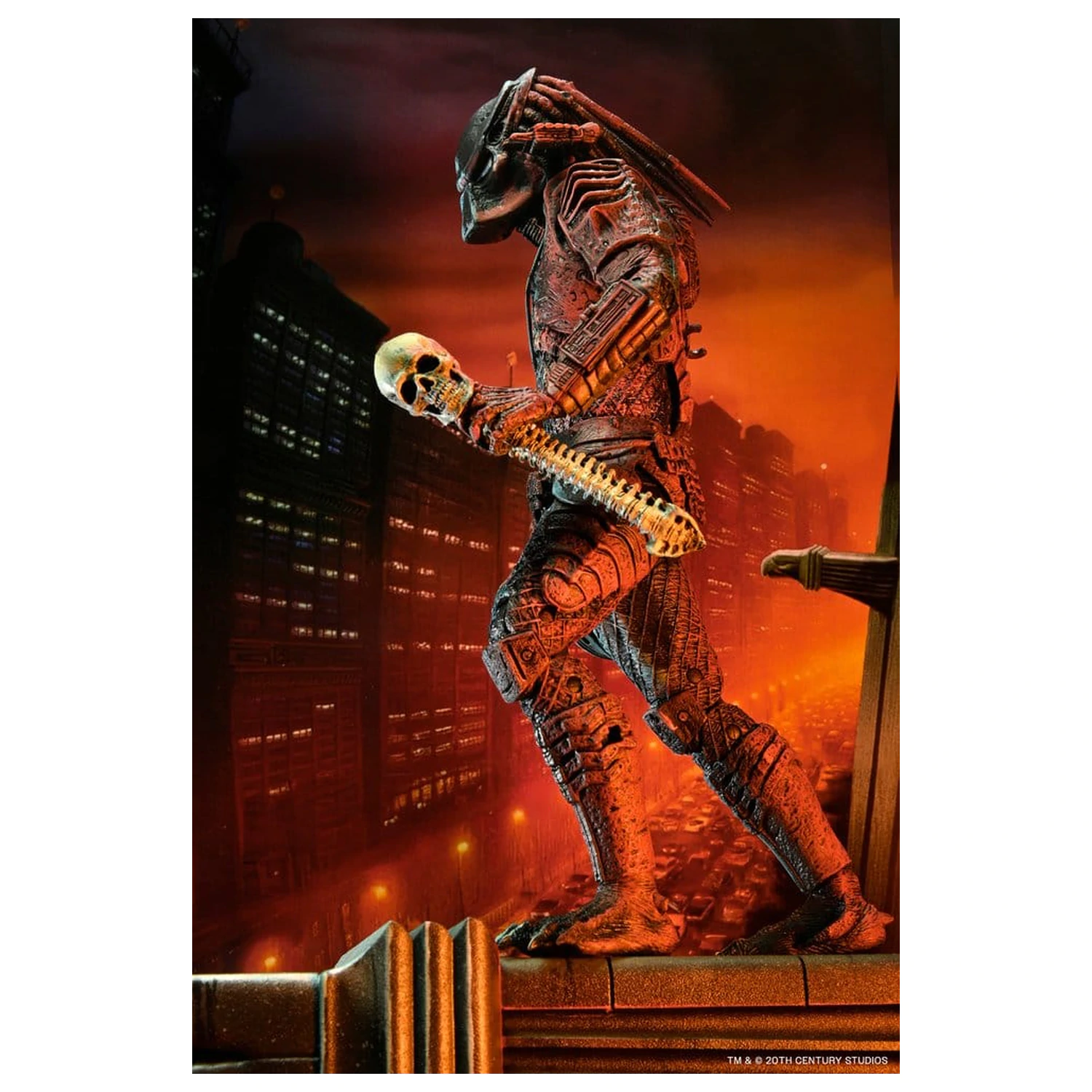 Predator 2 Action Figure City Hunter Poster Series 18 cm fotografija proizvoda