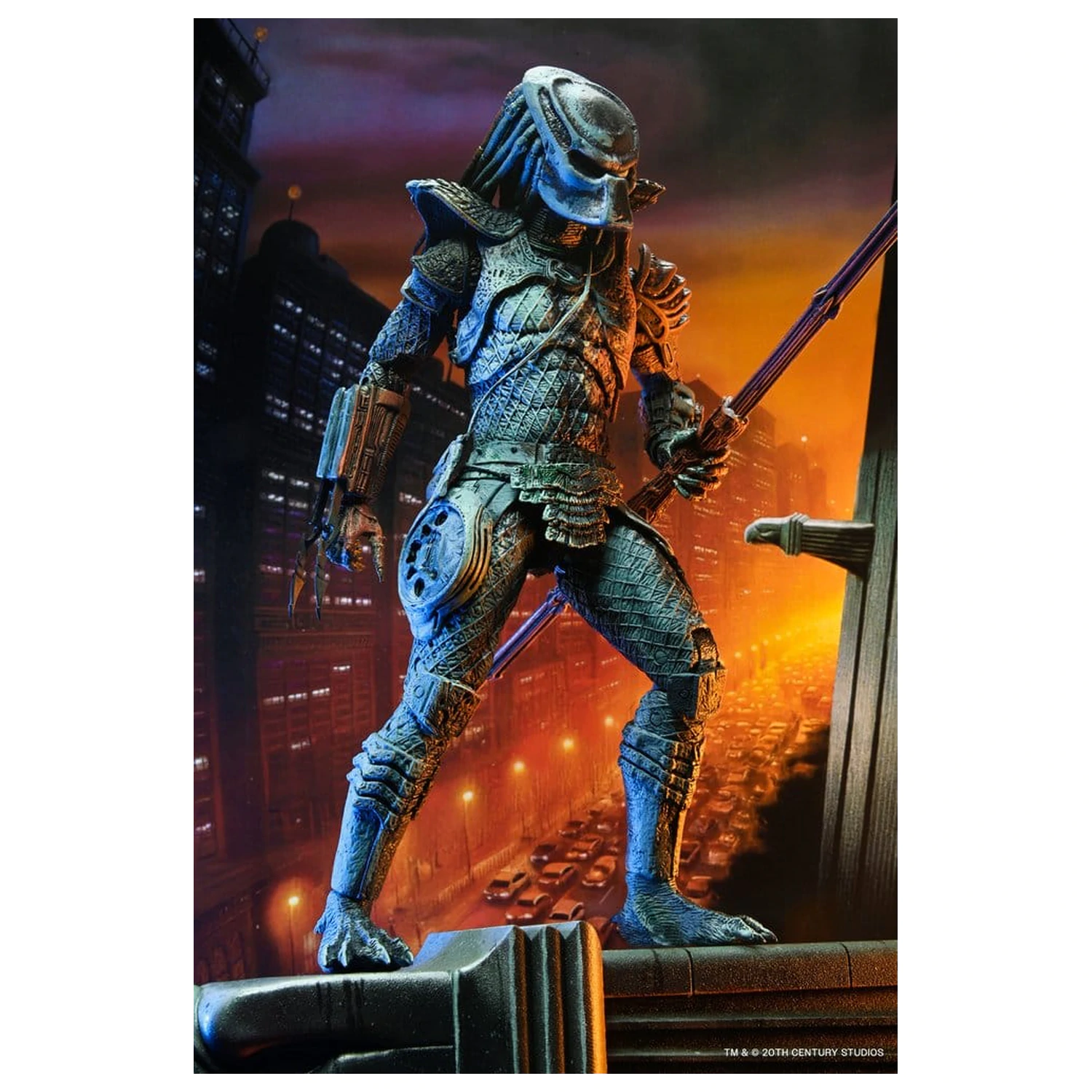 Predator 2 Action Figure City Hunter Poster Series 18 cm fotografija proizvoda