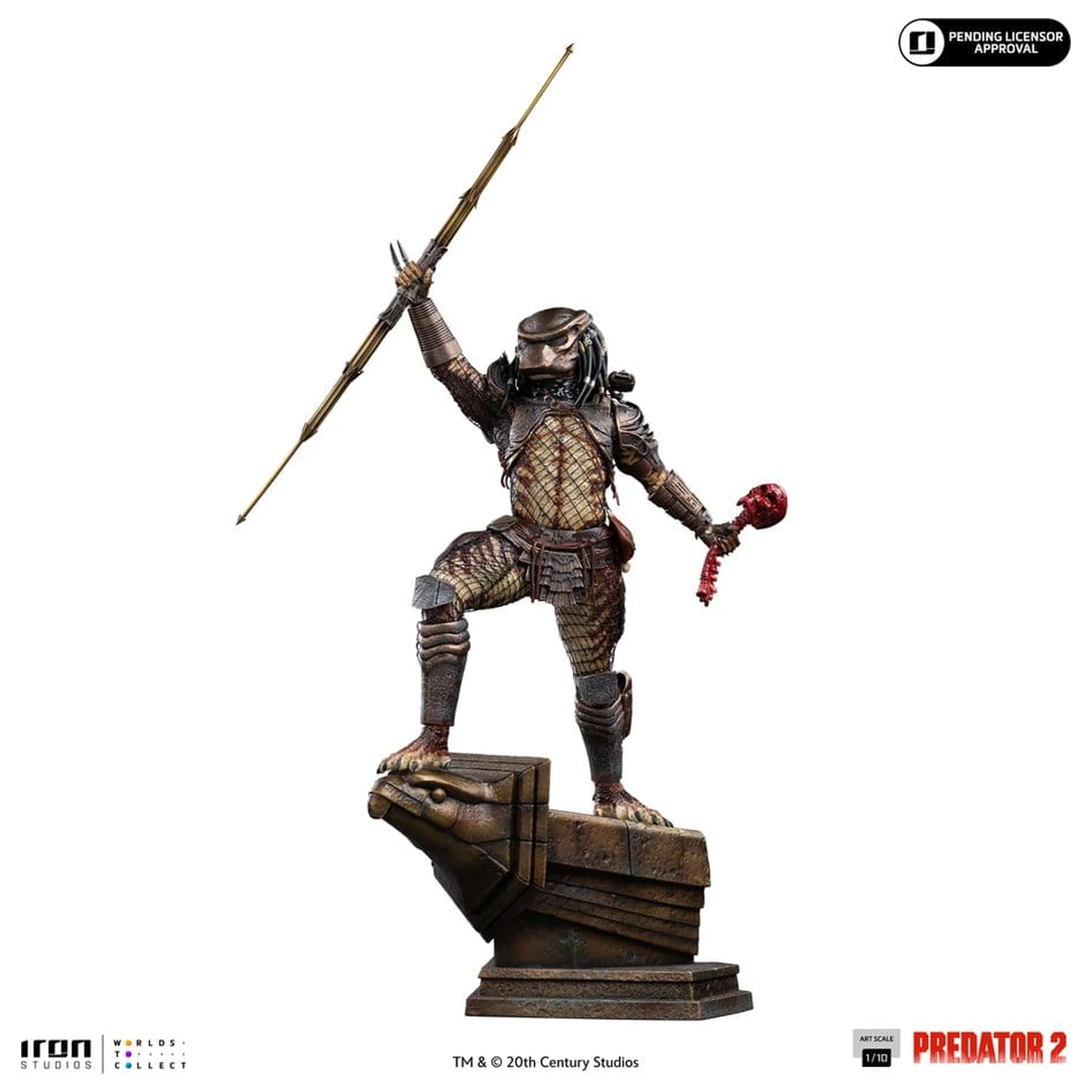 Predator 2 Predator City Hunter Art Scale Statua 1/10 Predator City Hunter fotografija proizvoda