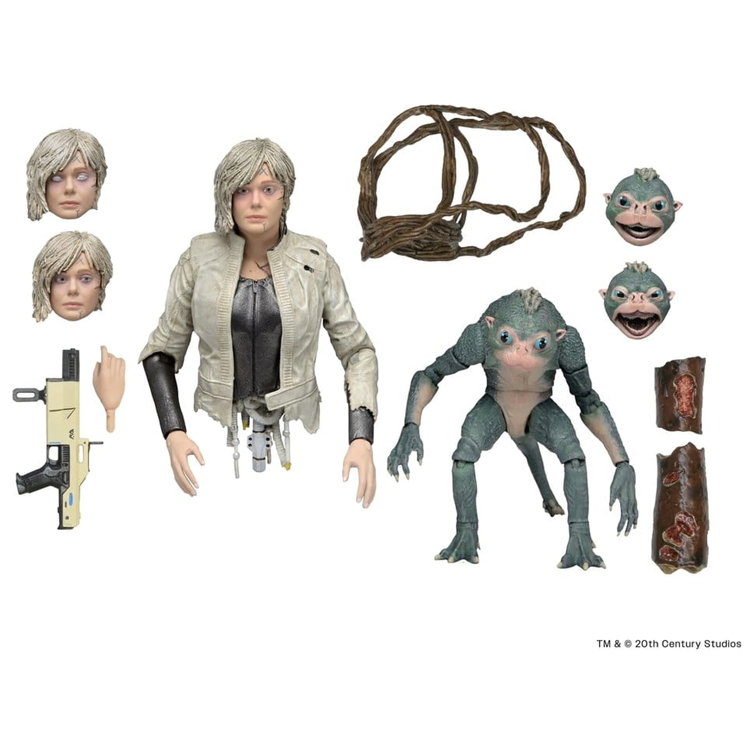 Predator Badlands Akcijska figura Ultimate Thia & Bud 18 cm fotografija proizvoda
