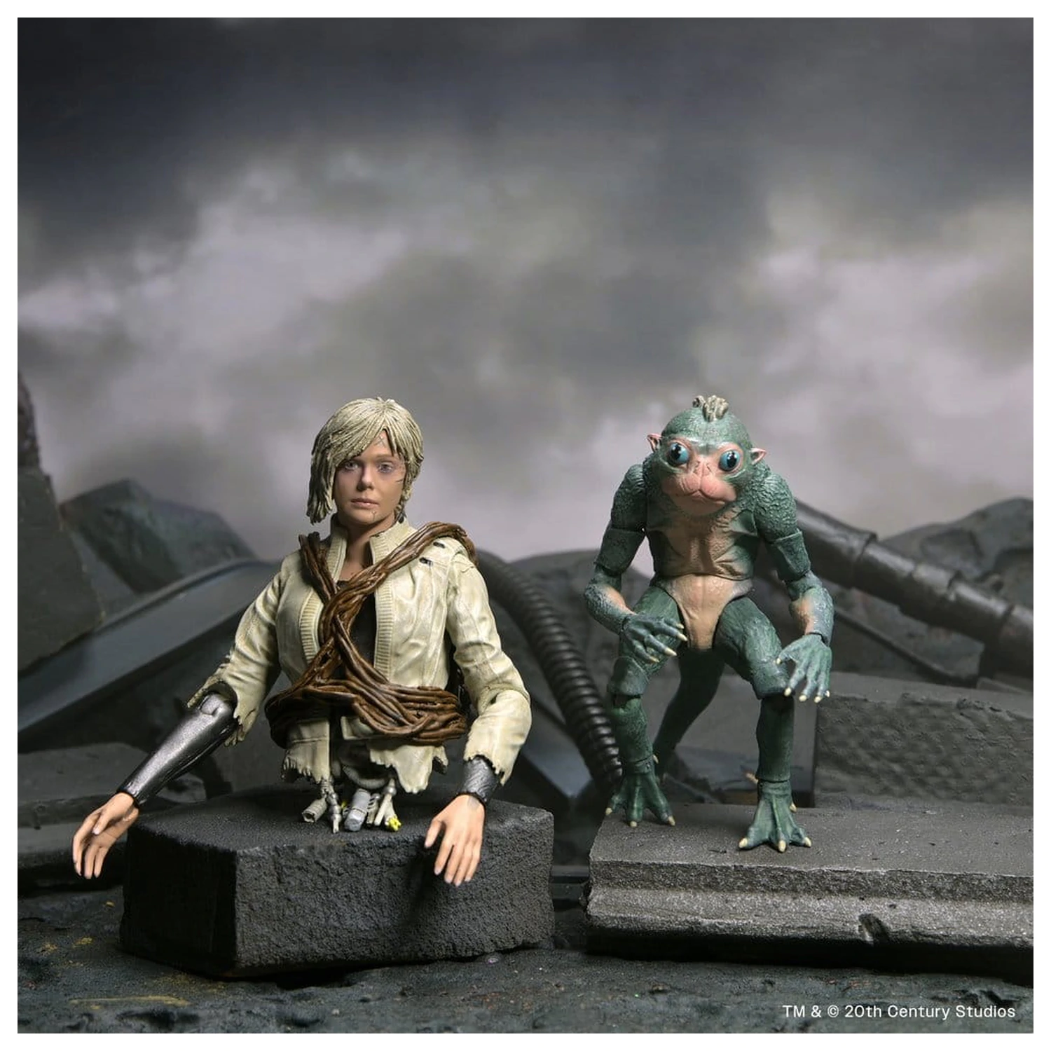 Predator Badlands Akcijska figura Ultimate Thia & Bud 18 cm fotografija proizvoda