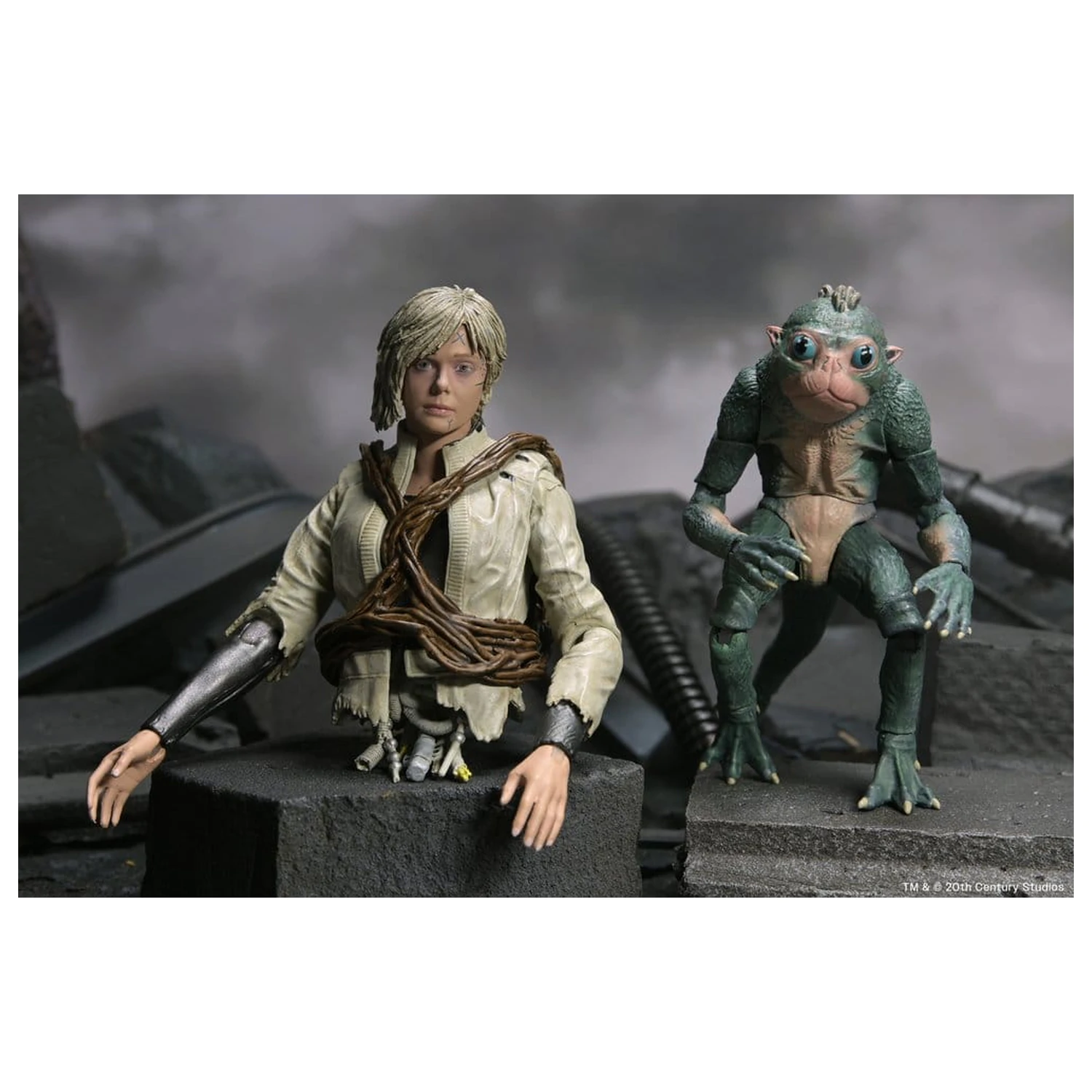 Predator Badlands Akcijska figura Ultimate Thia & Bud 18 cm fotografija proizvoda