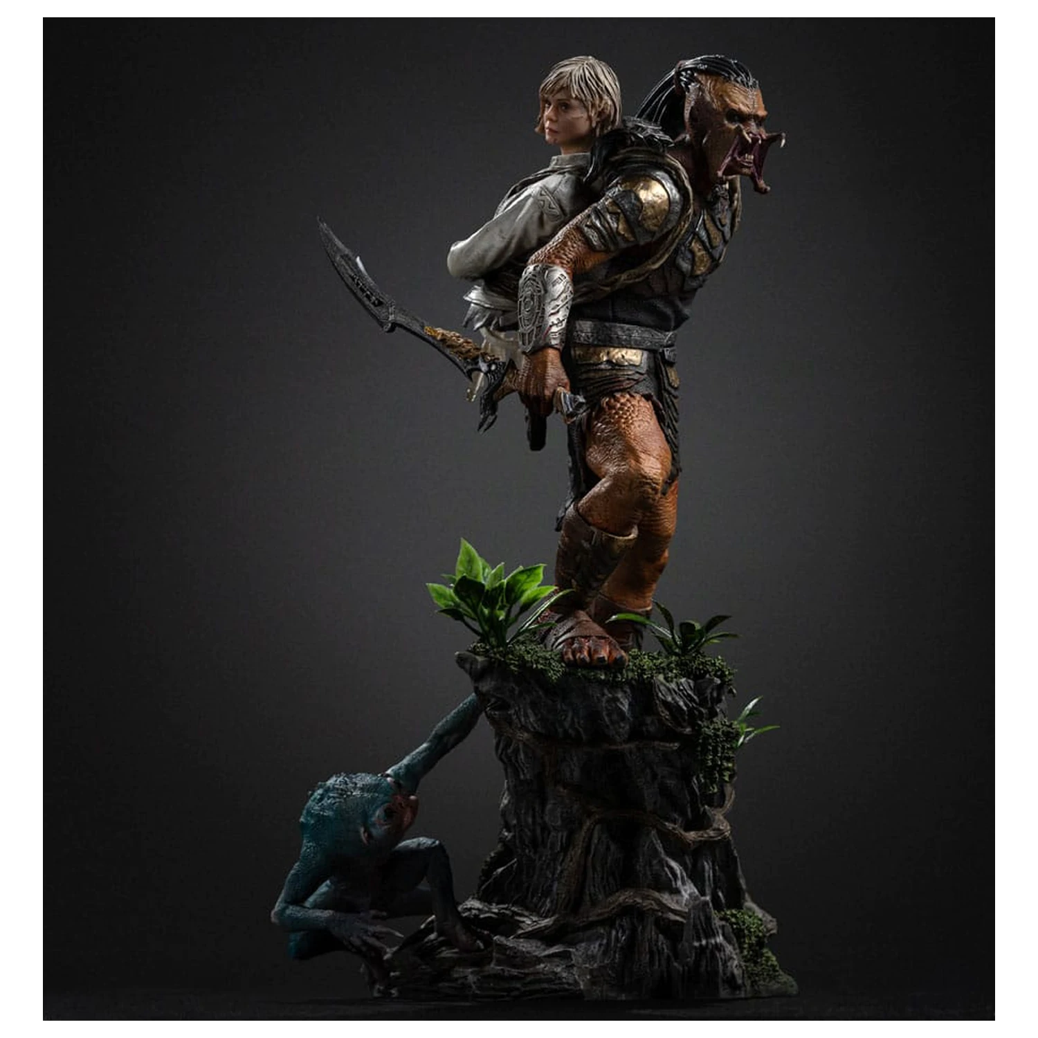 Predator: Badlands Art Scale Statua 1/10 Predator Dek i Thia 27 cm fotografija proizvoda
