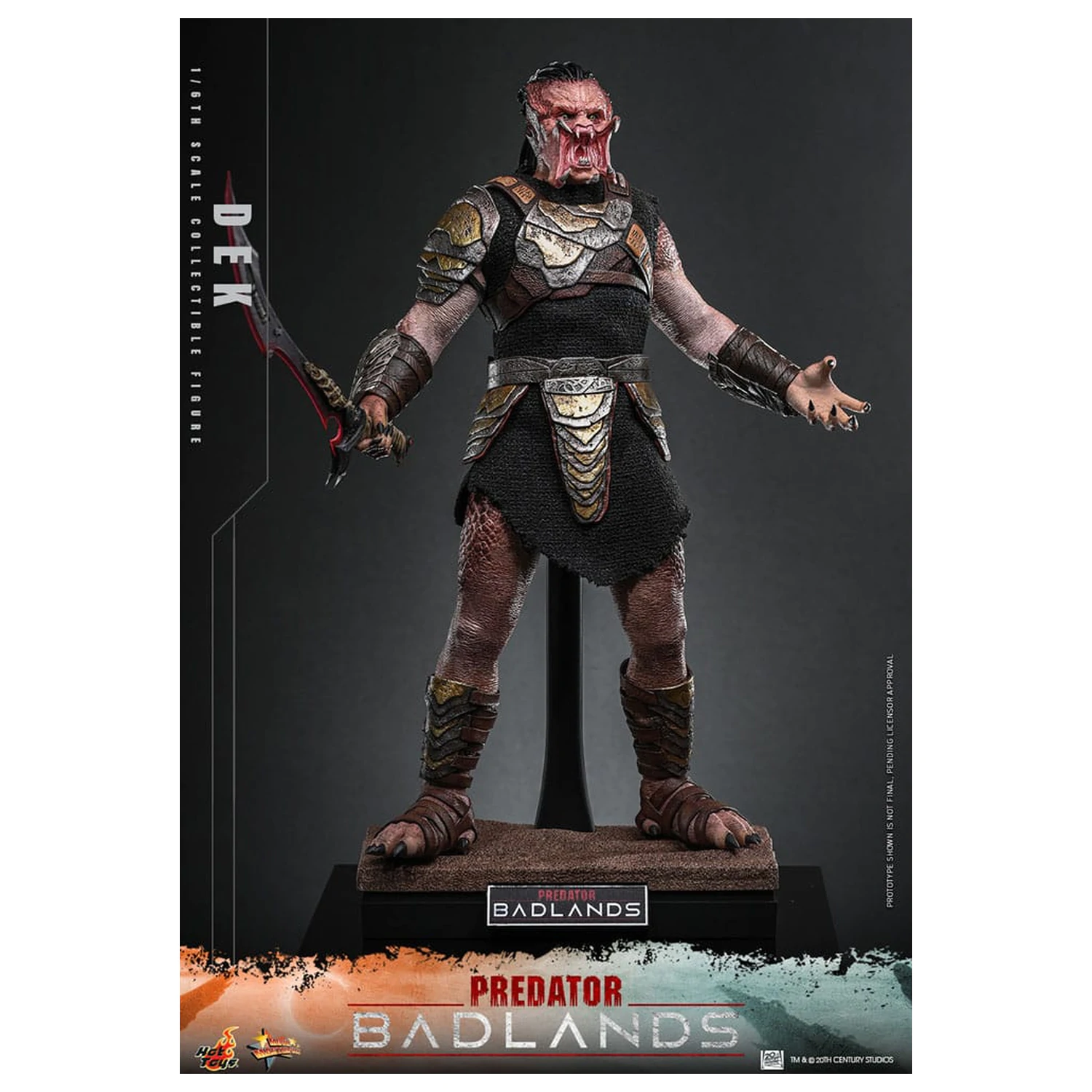 Predator: Badlands Movie Masterpiece akcijska figura 1/6 Dek 30 cm fotografija proizvoda