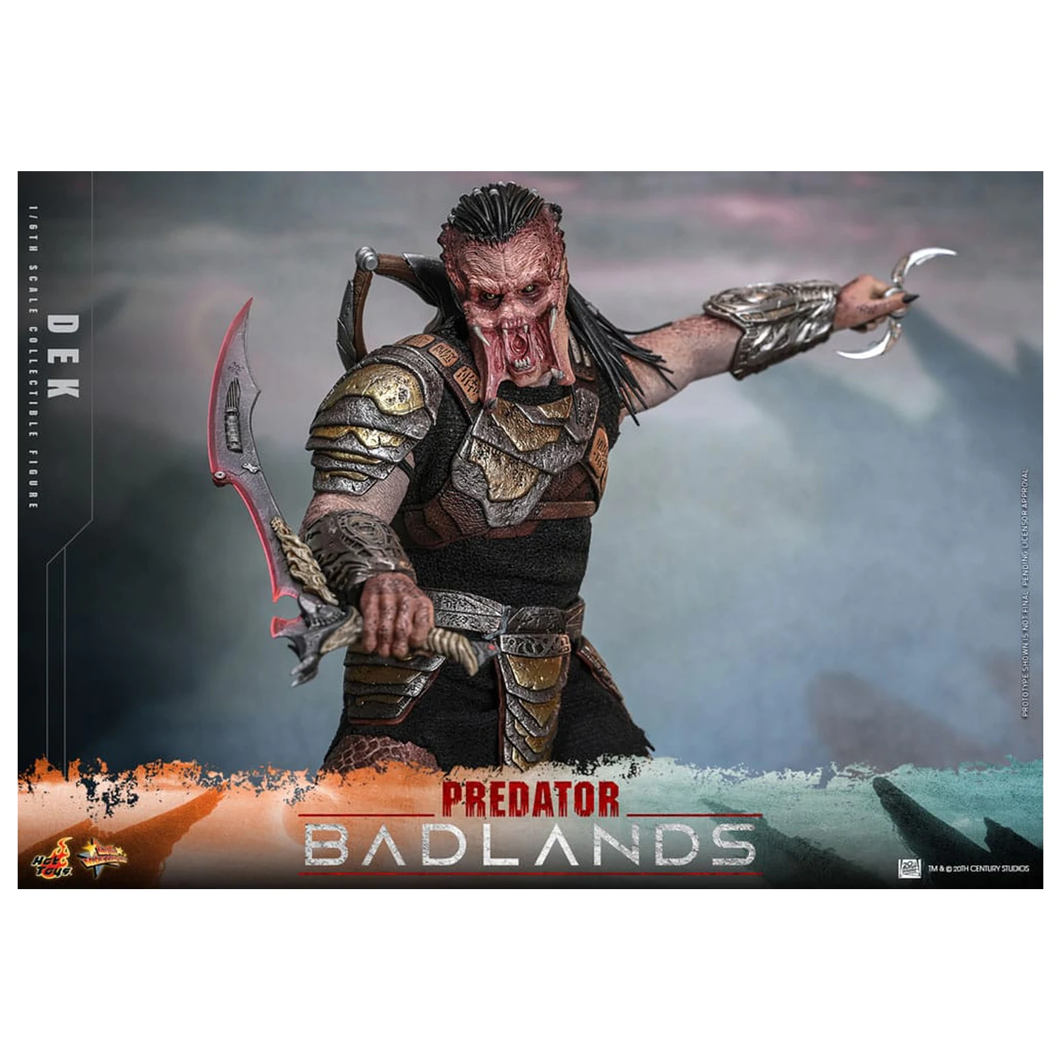 Predator: Badlands Movie Masterpiece akcijska figura 1/6 Dek 30 cm fotografija proizvoda