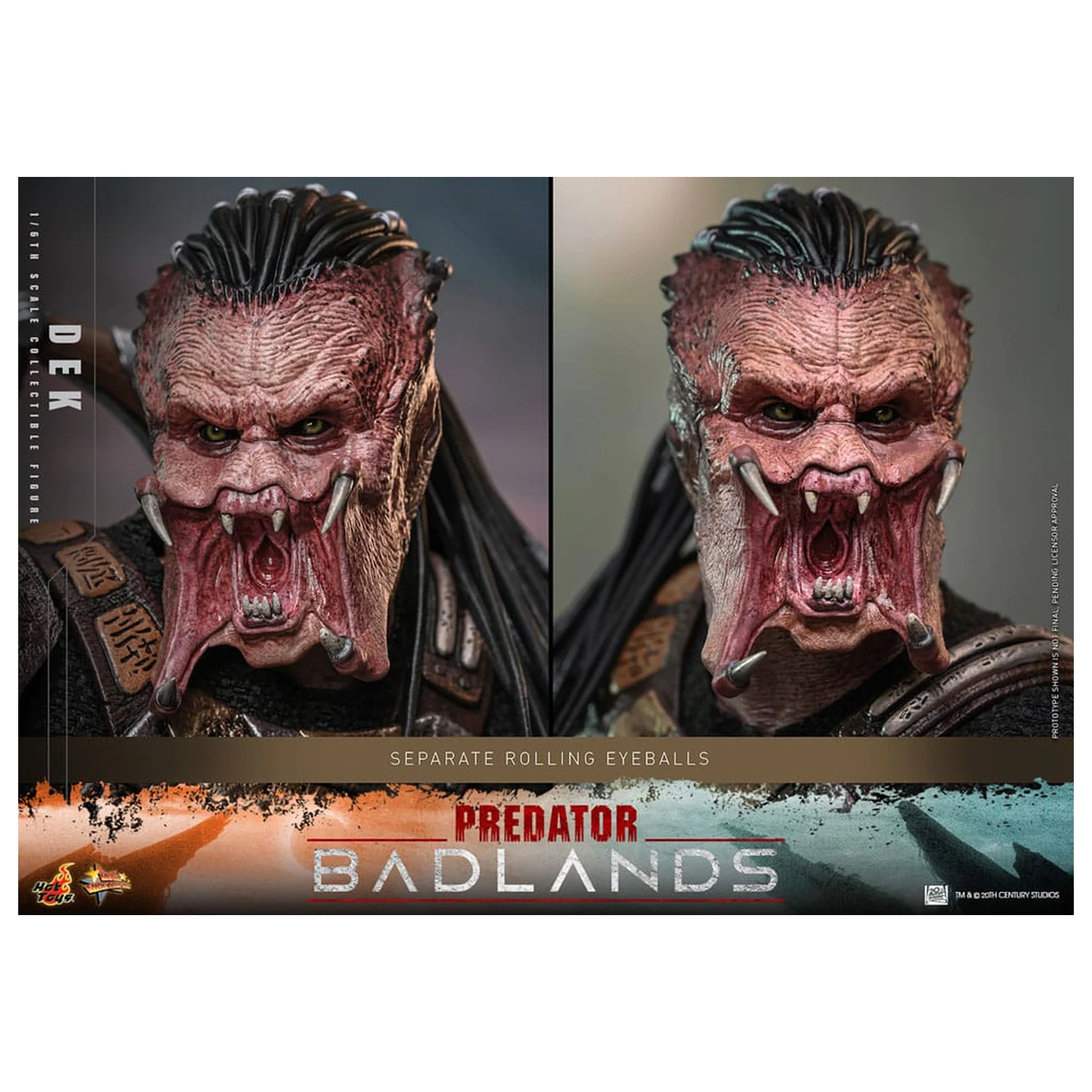 Predator: Badlands Movie Masterpiece akcijska figura 1/6 Dek 30 cm fotografija proizvoda
