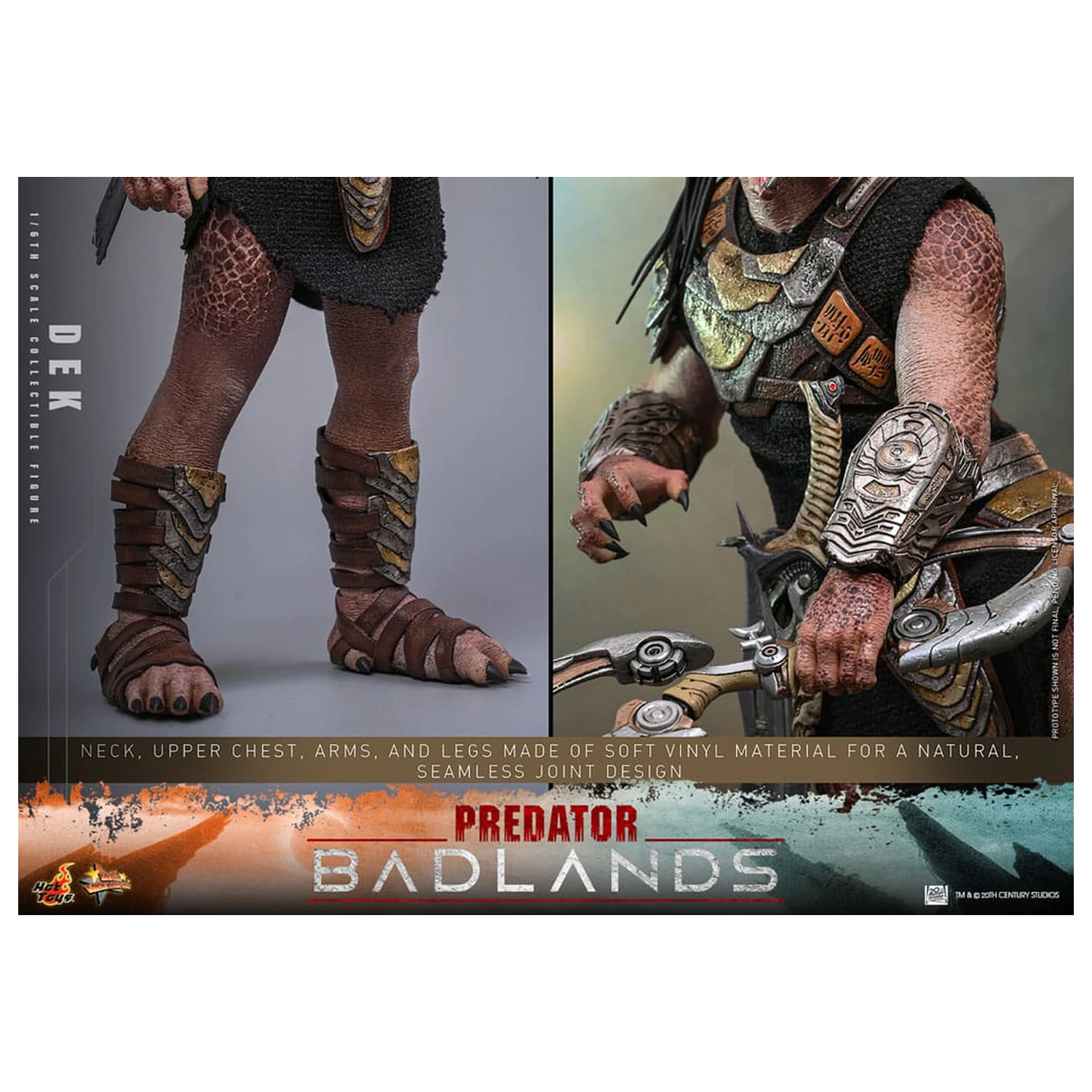 Predator: Badlands Movie Masterpiece akcijska figura 1/6 Dek 30 cm fotografija proizvoda