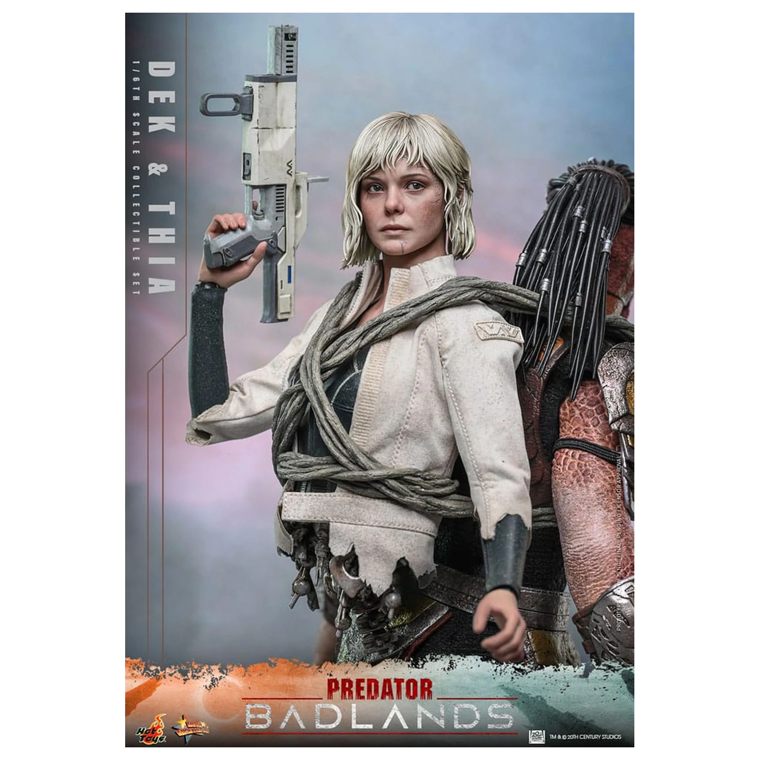 Predator: Badlands Movie Masterpiece akcijska figura 1/6 Dek & Thia 30 cm fotografija proizvoda