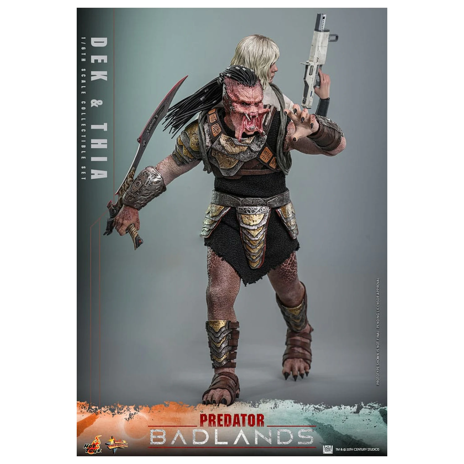 Predator: Badlands Movie Masterpiece akcijska figura 1/6 Dek & Thia 30 cm fotografija proizvoda