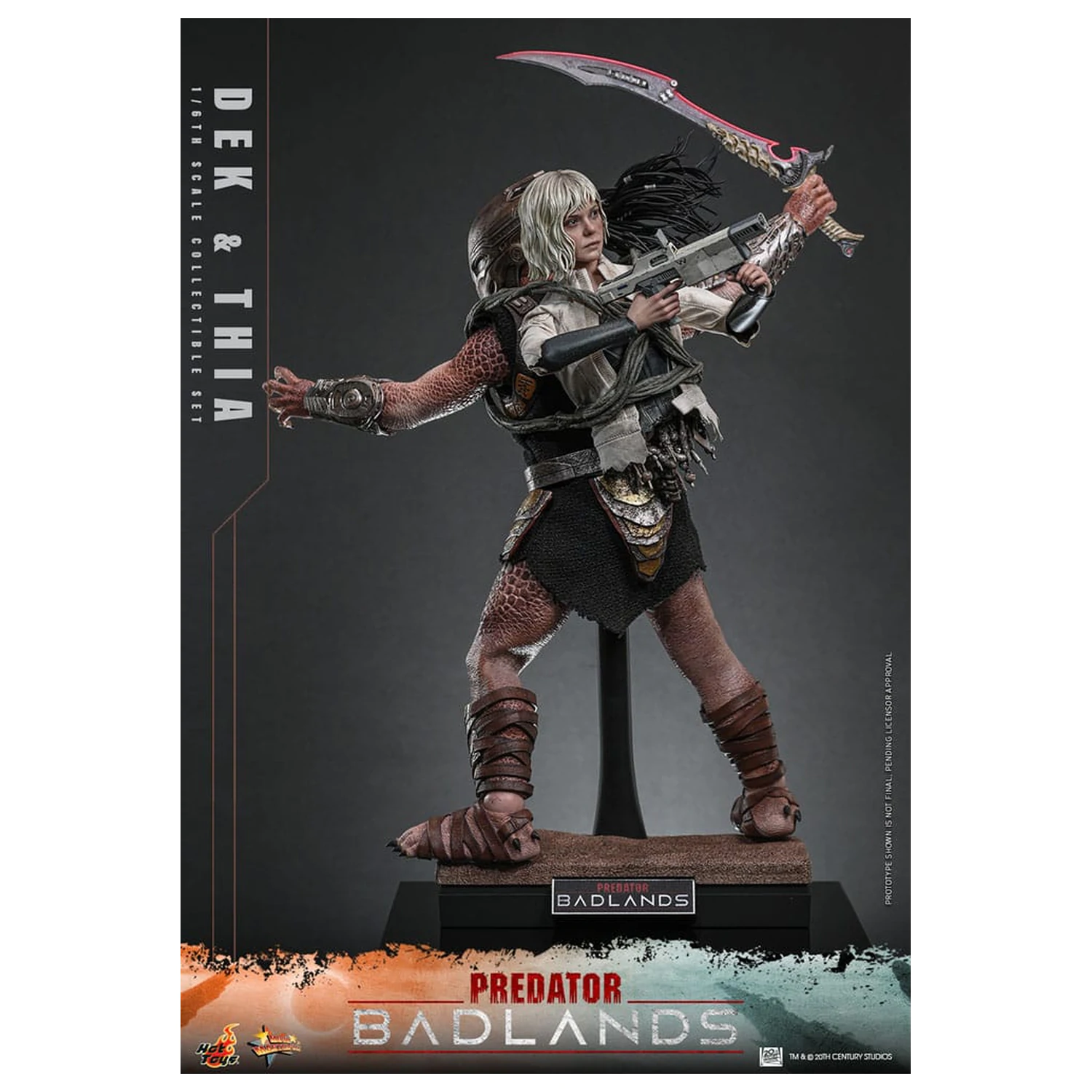 Predator: Badlands Movie Masterpiece akcijska figura 1/6 Dek & Thia 30 cm fotografija proizvoda