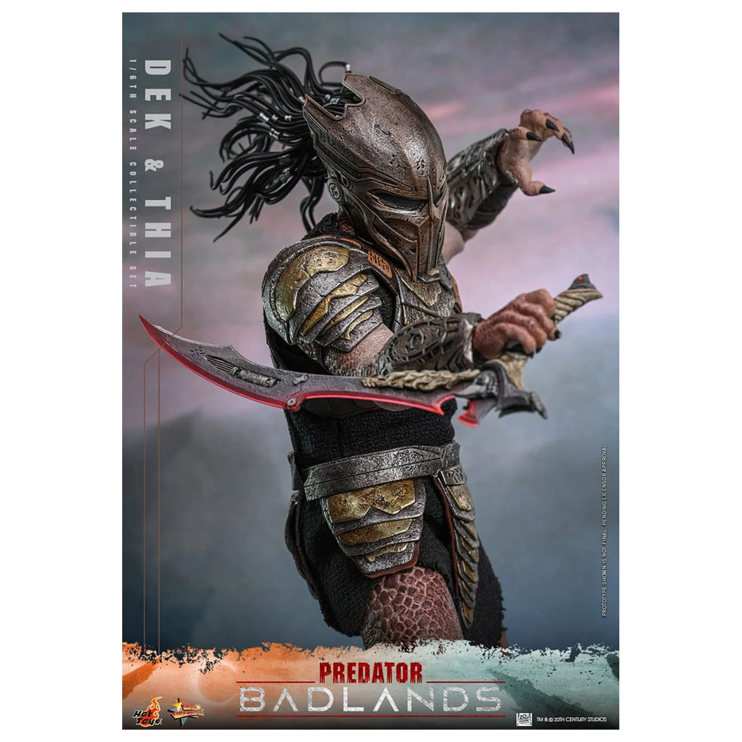Predator: Badlands Movie Masterpiece akcijska figura 1/6 Dek & Thia 30 cm fotografija proizvoda