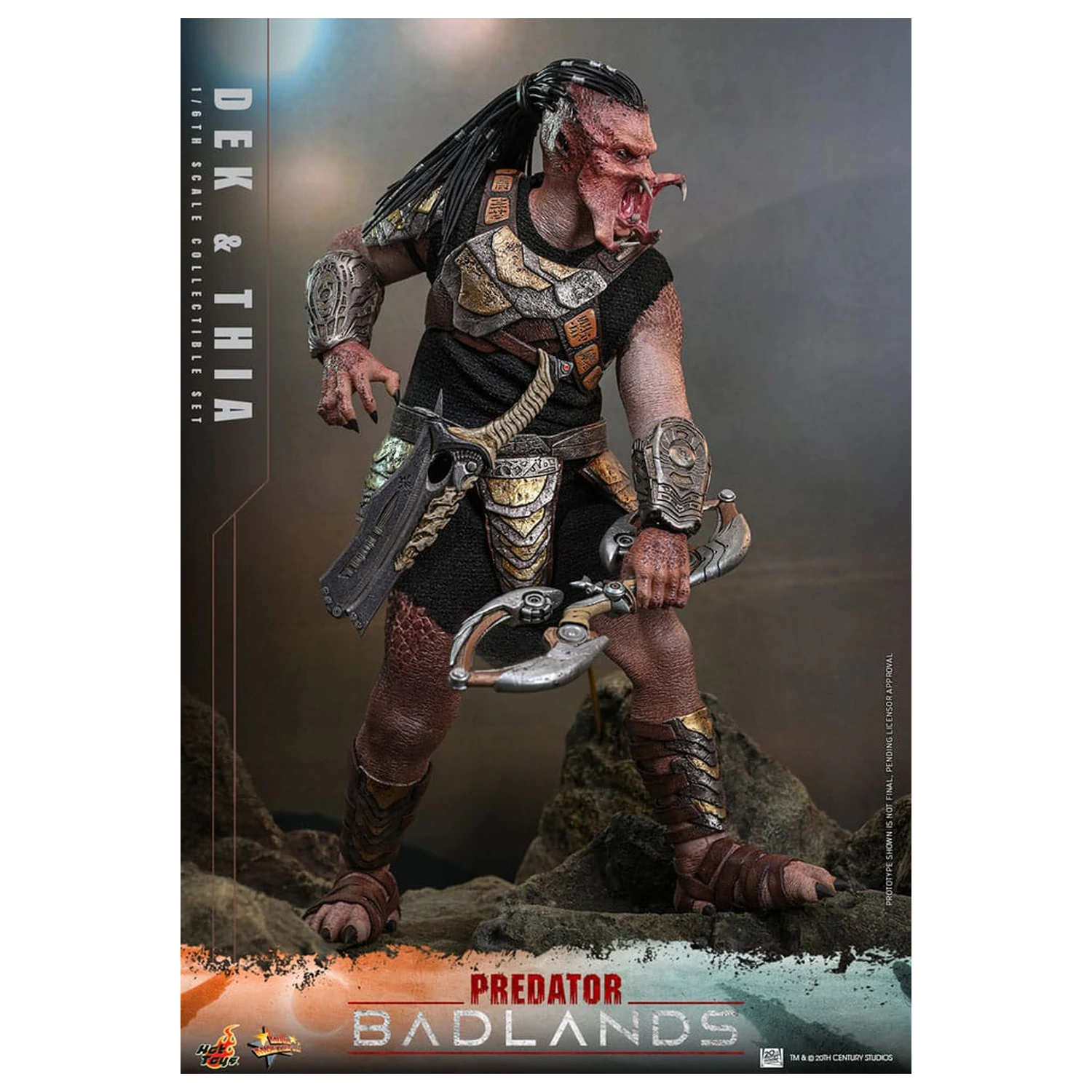 Predator: Badlands Movie Masterpiece akcijska figura 1/6 Dek & Thia 30 cm fotografija proizvoda