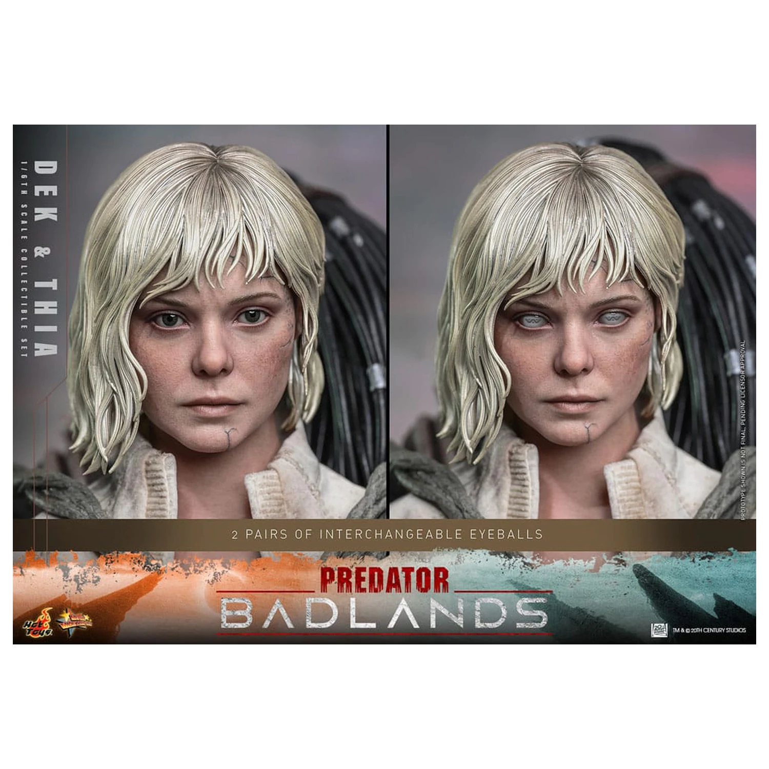 Predator: Badlands Movie Masterpiece akcijska figura 1/6 Dek & Thia 30 cm fotografija proizvoda