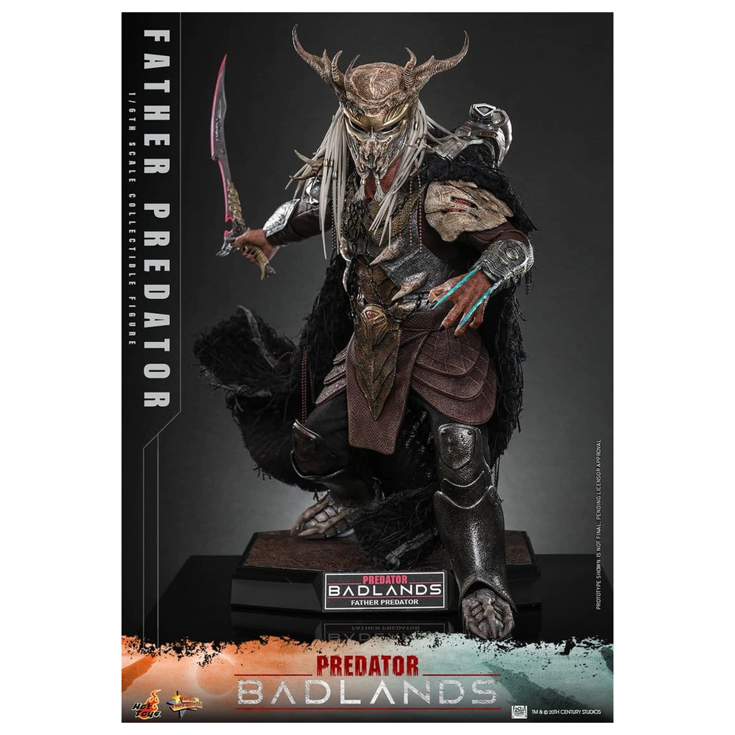 Predator: Badlands Movie Masterpiece akcijska figura 1/6 Njohrr 36 cm fotografija proizvoda
