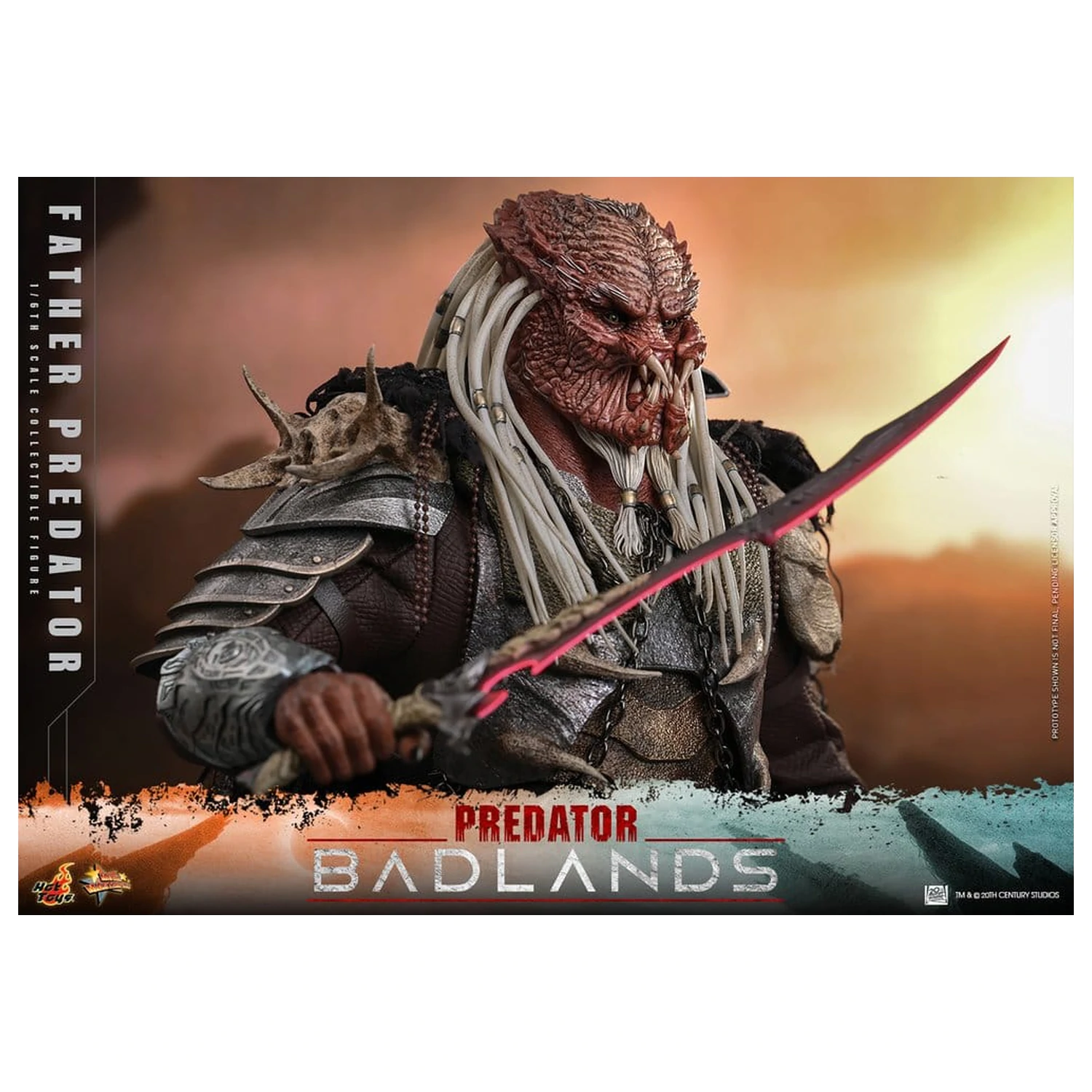 Predator: Badlands Movie Masterpiece akcijska figura 1/6 Njohrr 36 cm fotografija proizvoda