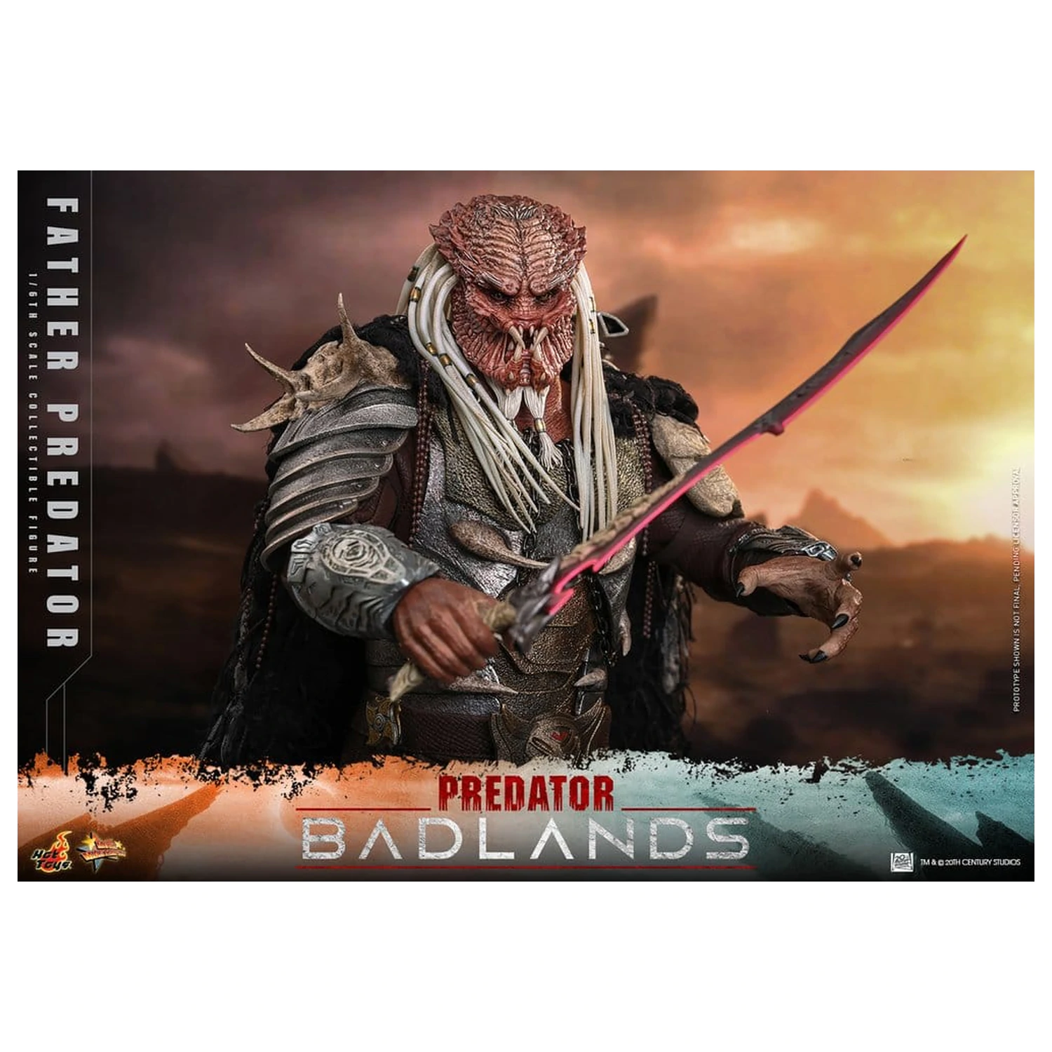 Predator: Badlands Movie Masterpiece akcijska figura 1/6 Njohrr 36 cm fotografija proizvoda