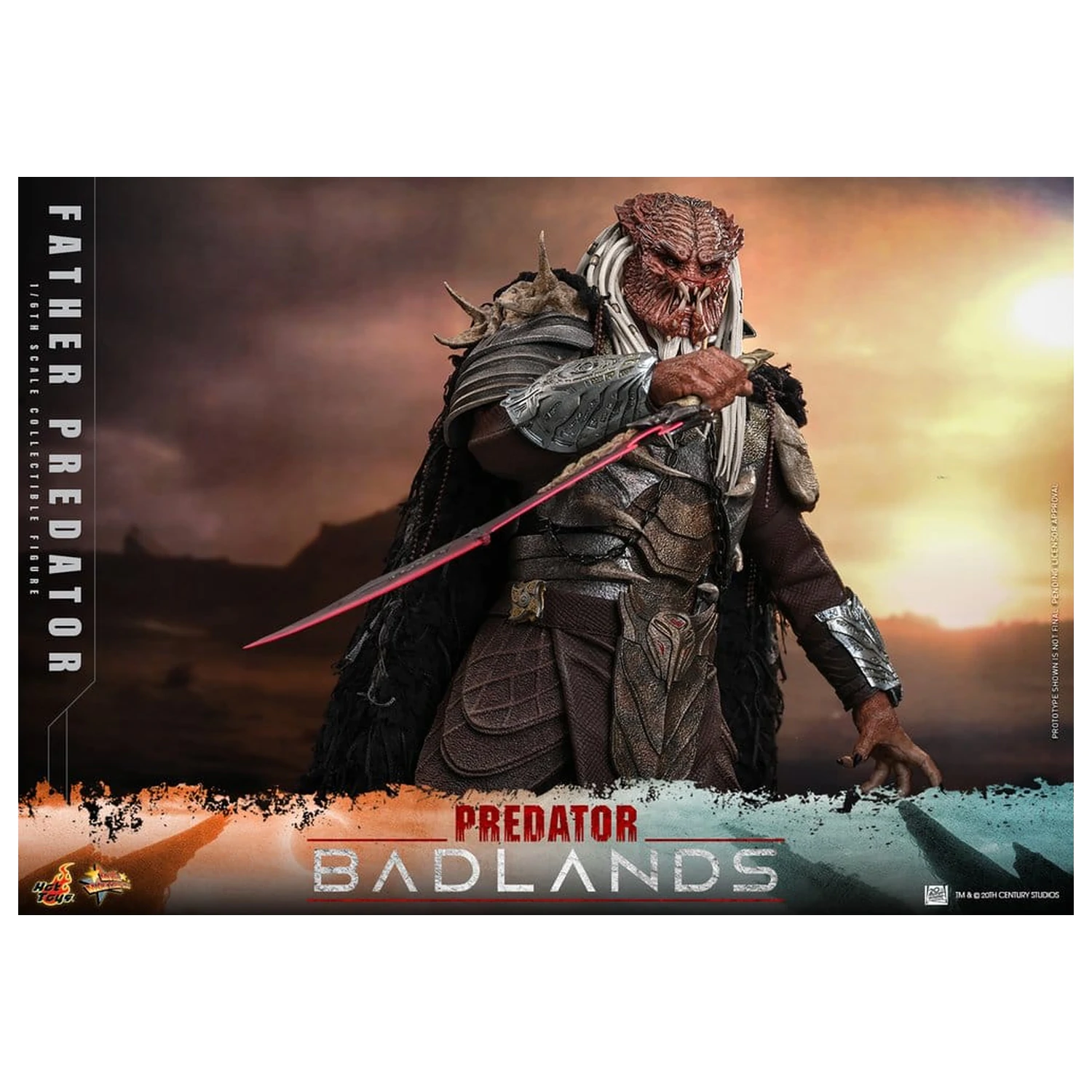 Predator: Badlands Movie Masterpiece akcijska figura 1/6 Njohrr 36 cm fotografija proizvoda