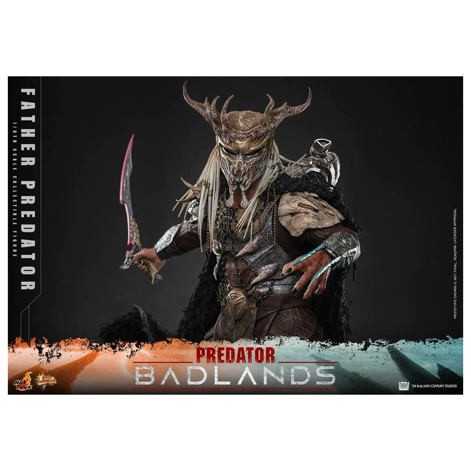 Predator: Badlands Movie Masterpiece akcijska figura 1/6 Njohrr 36 cm fotografija proizvoda
