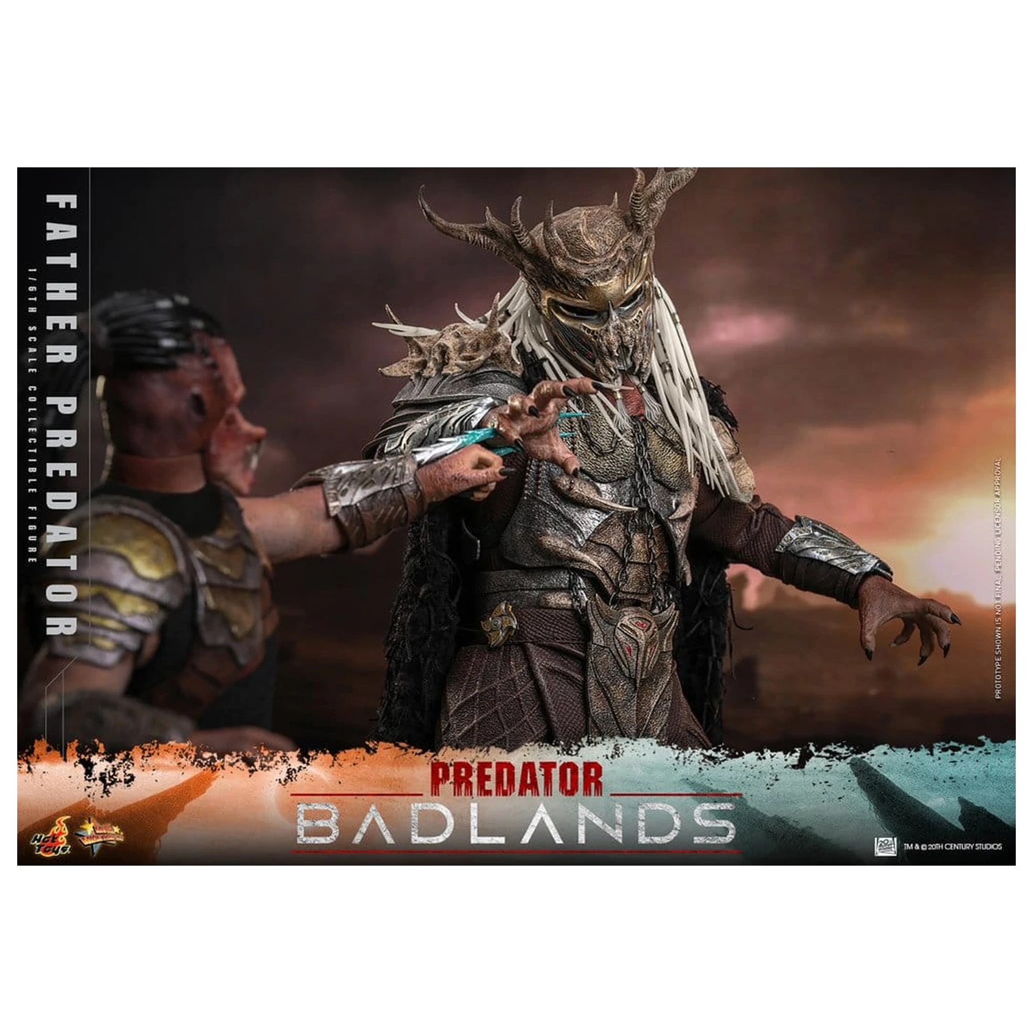 Predator: Badlands Movie Masterpiece akcijska figura 1/6 Njohrr 36 cm fotografija proizvoda