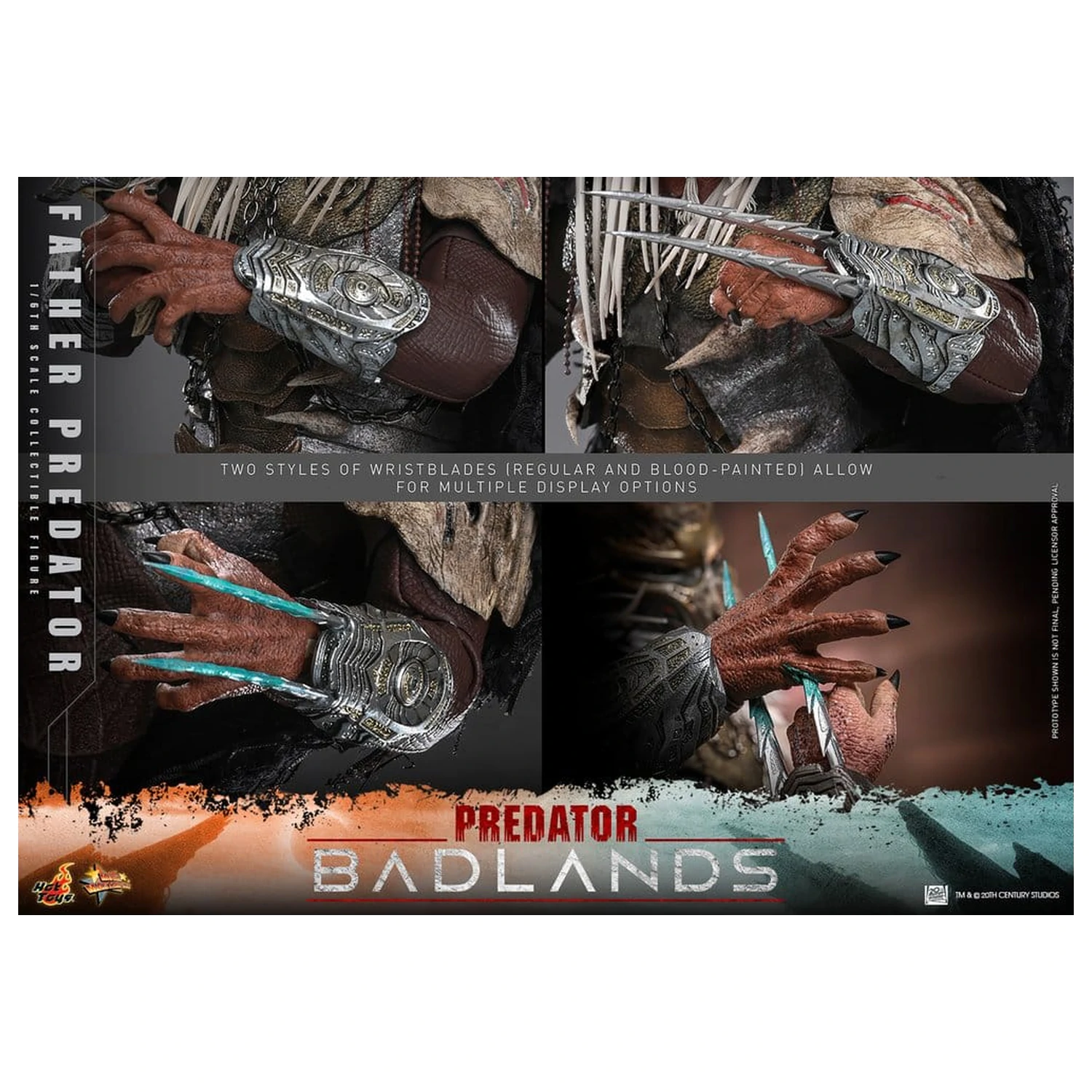 Predator: Badlands Movie Masterpiece akcijska figura 1/6 Njohrr 36 cm fotografija proizvoda