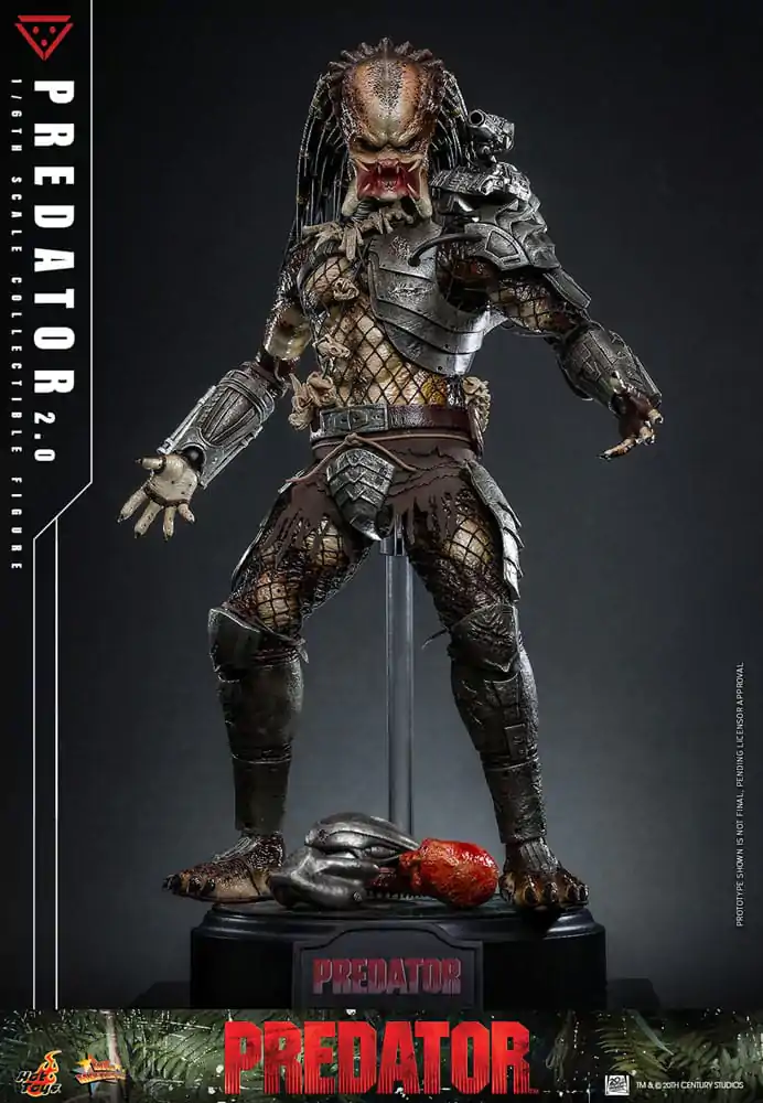 Predator Movie Masterpiece akcijska figura 1/6 Predator (2.0) 34 cm fotografija proizvoda