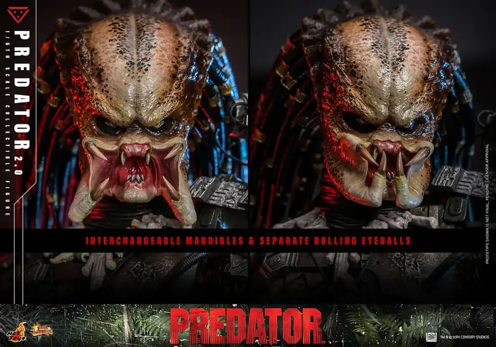 Predator Movie Masterpiece akcijska figura 1/6 Predator (2.0) 34 cm fotografija proizvoda