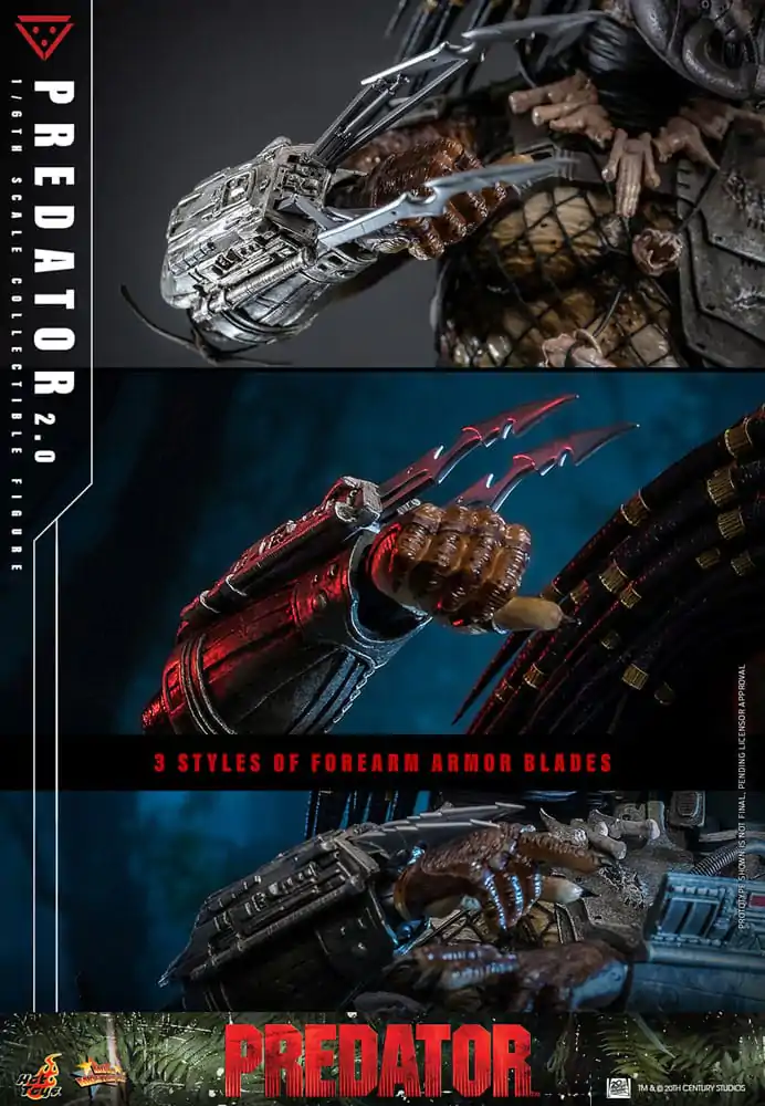 Predator Movie Masterpiece akcijska figura 1/6 Predator (2.0) 34 cm fotografija proizvoda