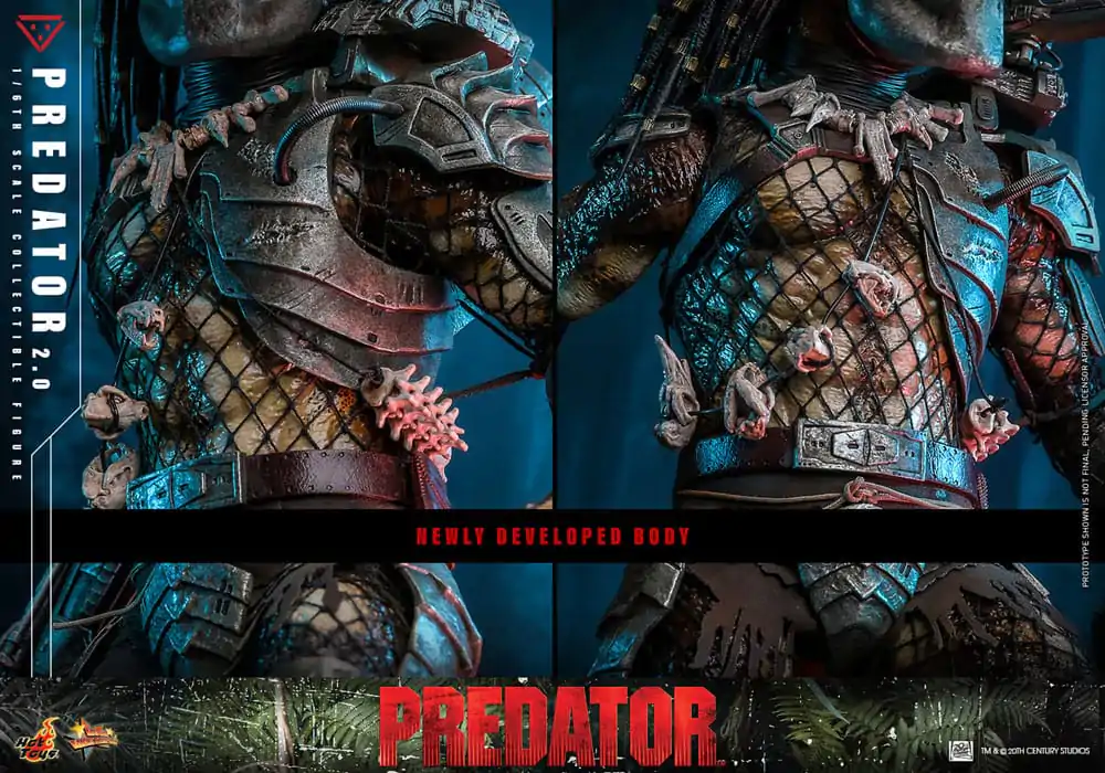 Predator Movie Masterpiece akcijska figura 1/6 Predator (2.0) 34 cm fotografija proizvoda