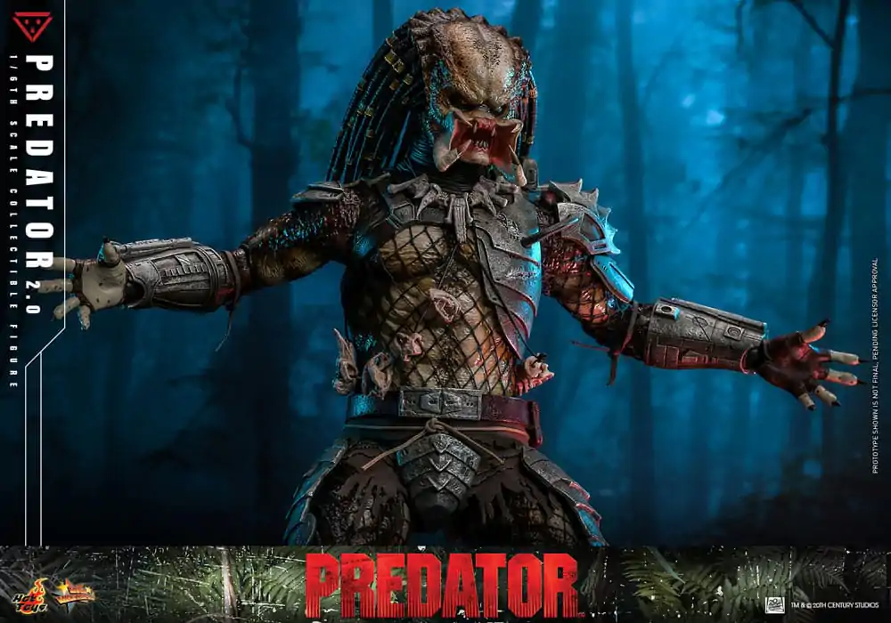 Predator Movie Masterpiece akcijska figura 1/6 Predator (2.0) 34 cm fotografija proizvoda