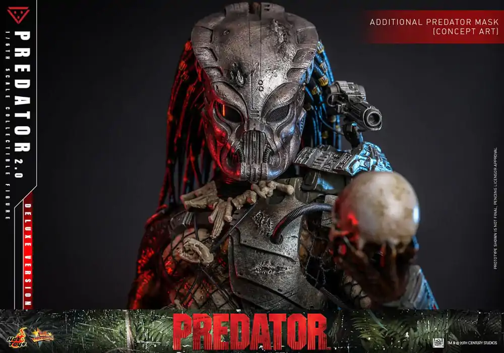 Predator Movie Masterpiece akcijska figura 1/6 Predator (2.0) Deluxe verzija 34 cm fotografija proizvoda