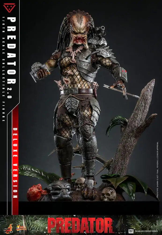 Predator Movie Masterpiece akcijska figura 1/6 Predator (2.0) Deluxe verzija 34 cm fotografija proizvoda