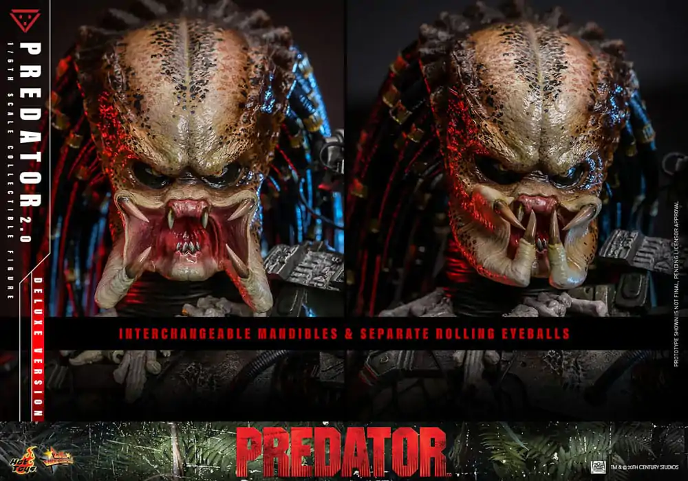 Predator Movie Masterpiece akcijska figura 1/6 Predator (2.0) Deluxe verzija 34 cm fotografija proizvoda