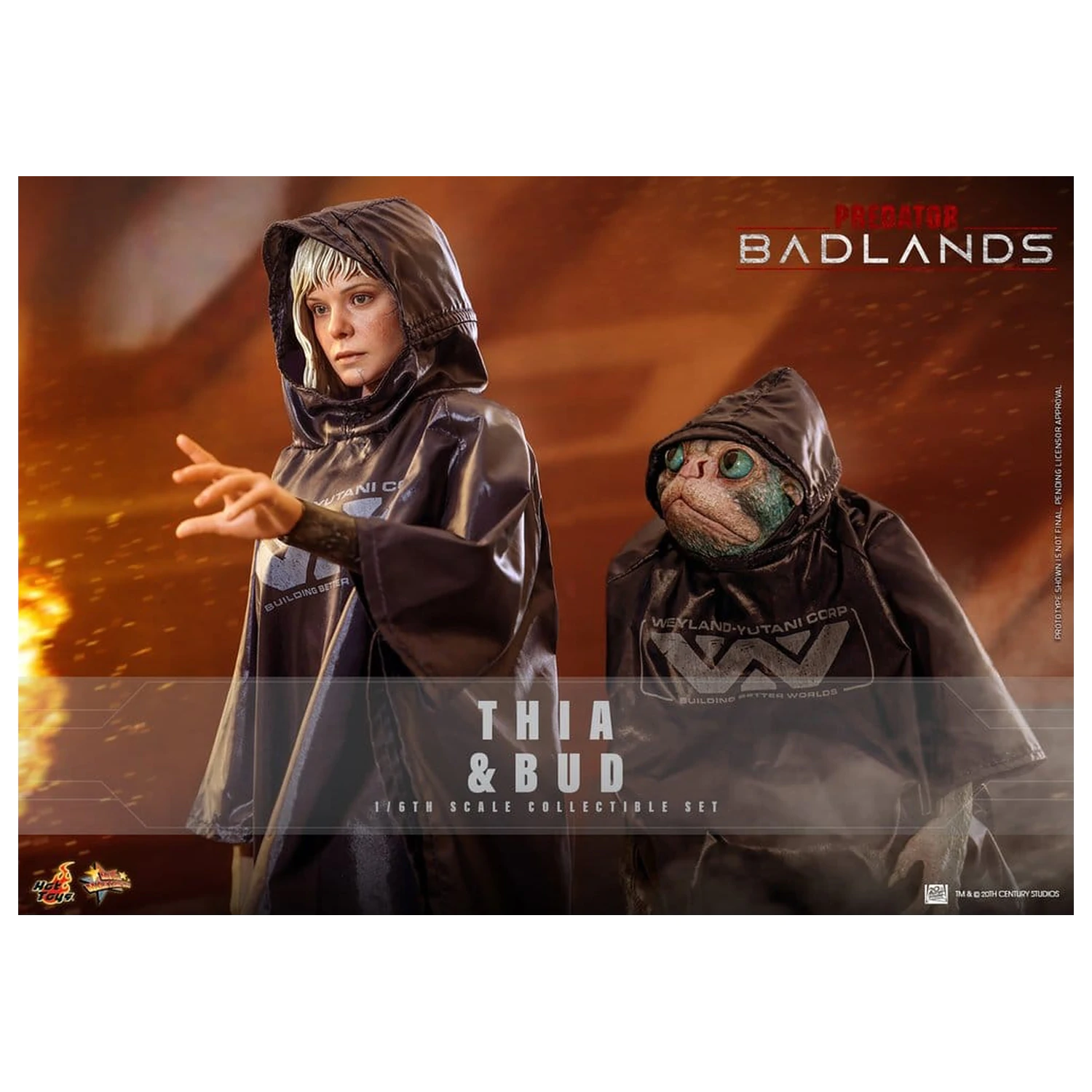 Predator figura u mjerilu 1/6 Thia i Bud set, 29 cm fotografija proizvoda