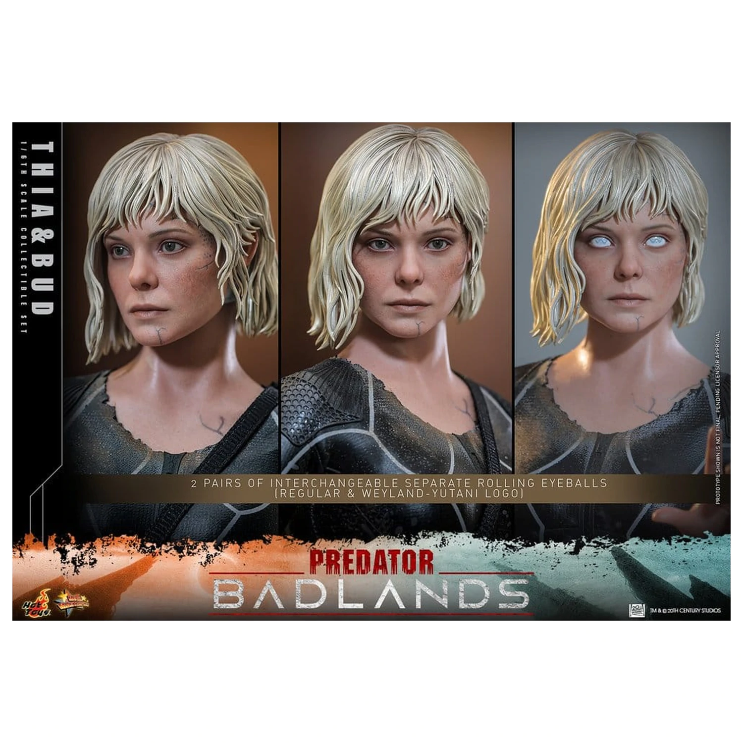 Predator figura u mjerilu 1/6 Thia i Bud set, 29 cm fotografija proizvoda