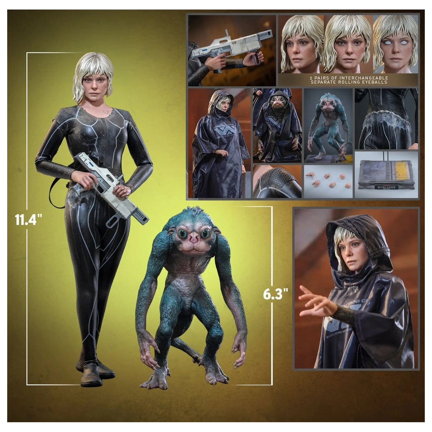 Predator figura u mjerilu 1/6 Thia i Bud set, 29 cm fotografija proizvoda