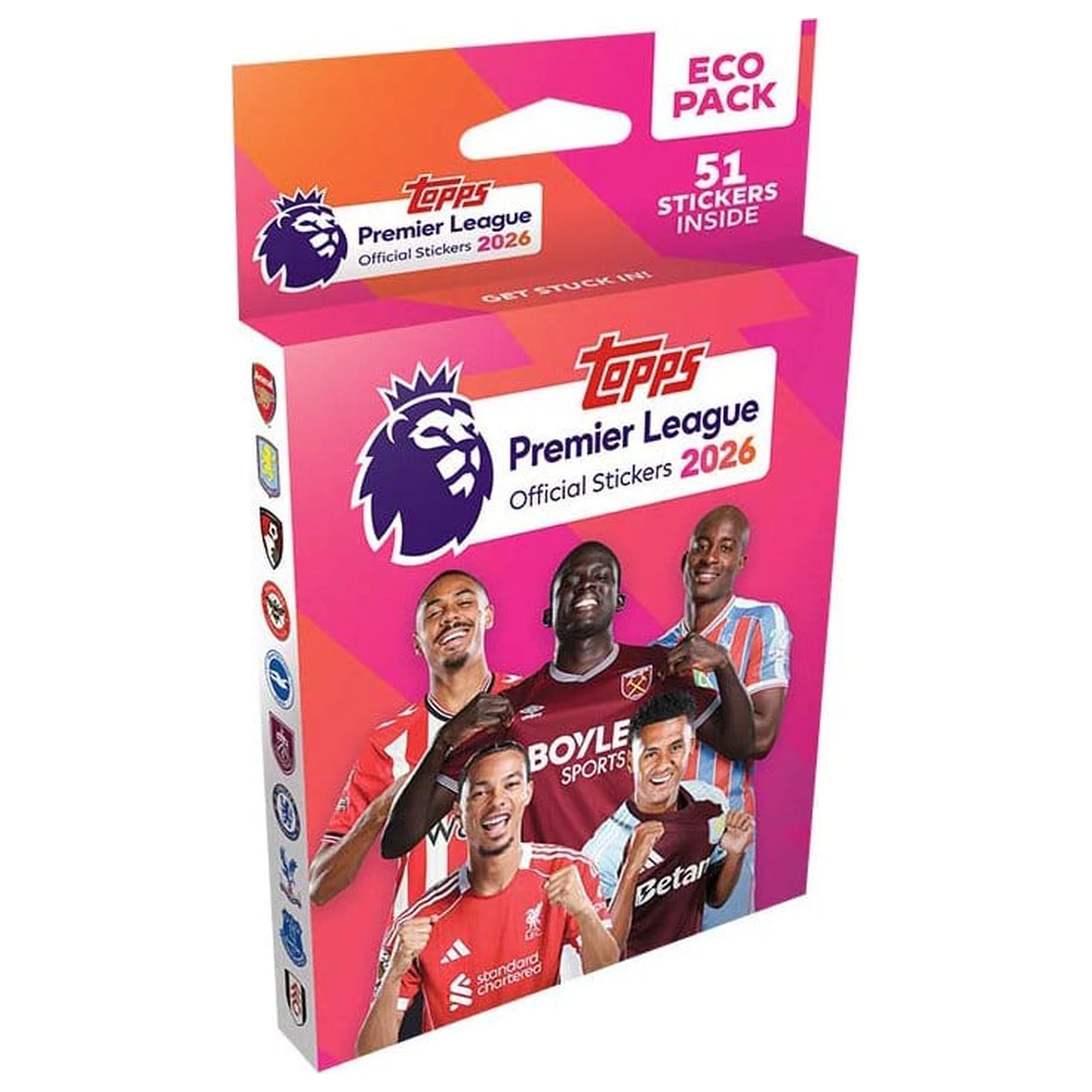 Premier League 2025/26 Kolekcija naljepnica Eco pakiranje fotografija proizvoda